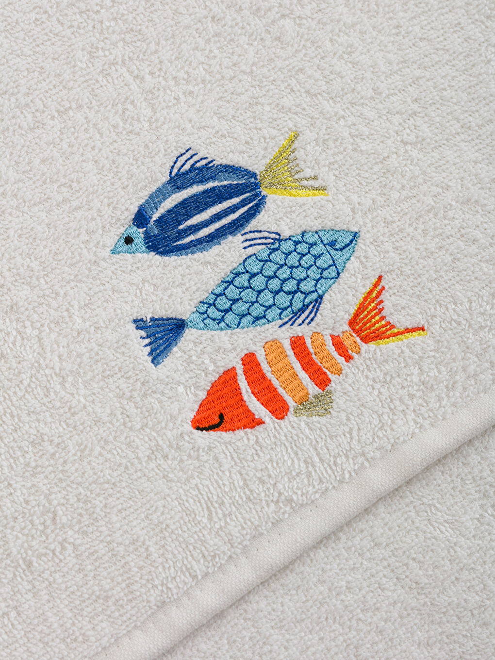 Cotton Embroidered Face Towel 50x80 cm-3