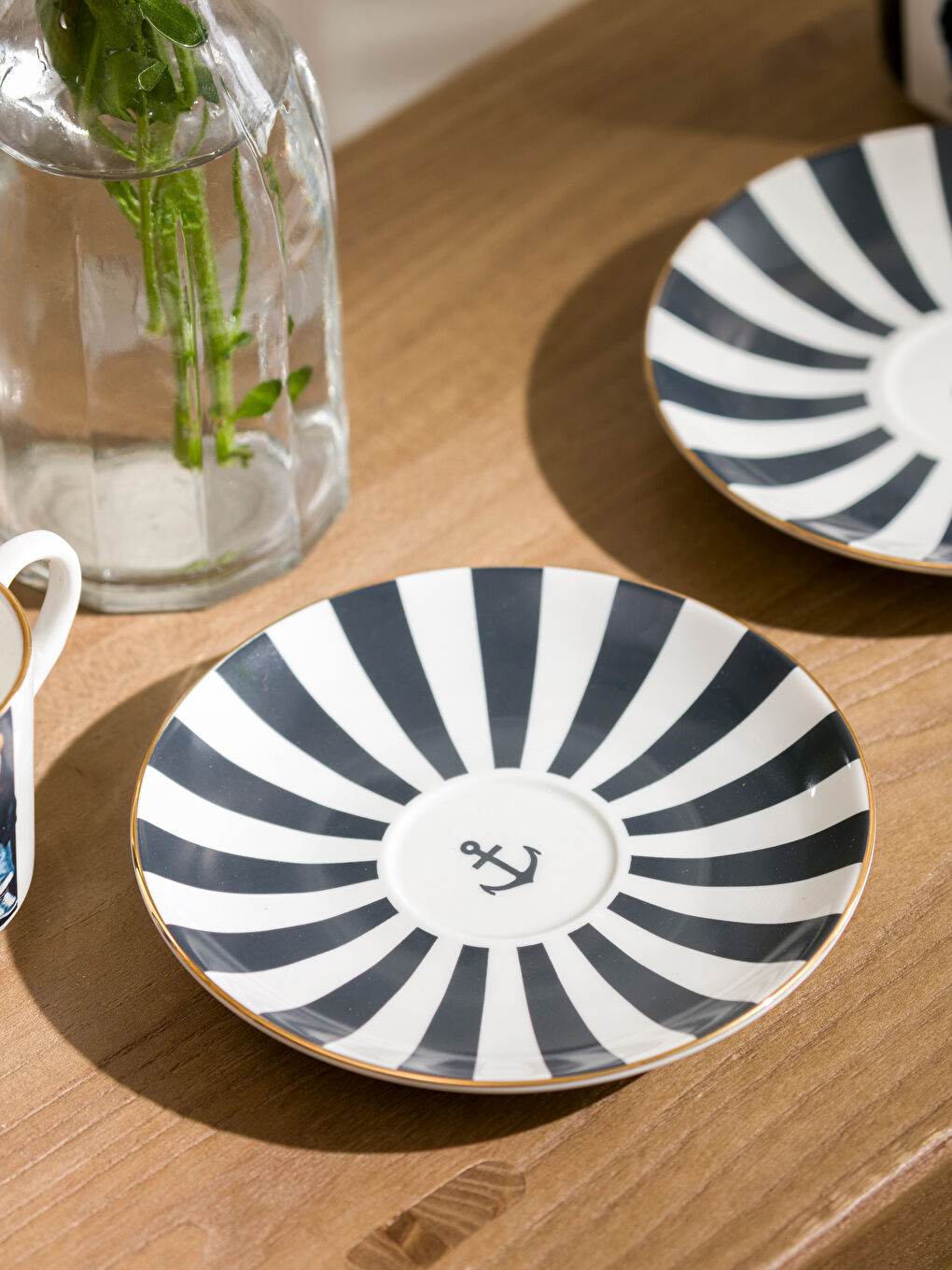 көк Кофе шыныаяғы және кофе шыныаяқ жинағы-1