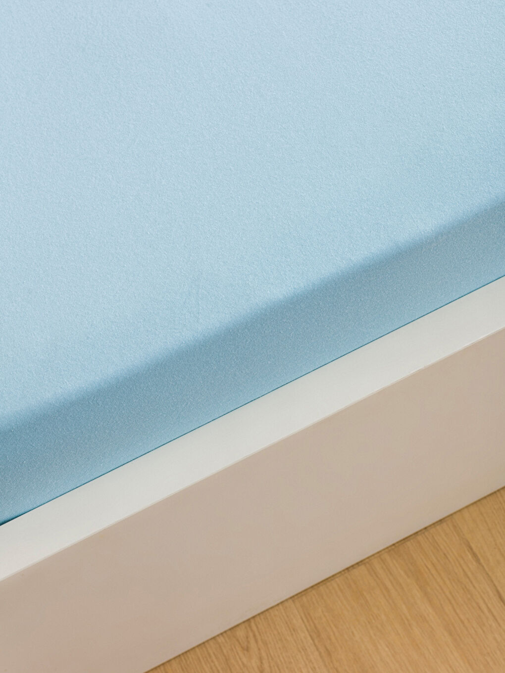 Plain Cotton Single Elastic Bed Sheet 100x200x30 Cm -S4LB73Z8-QXM