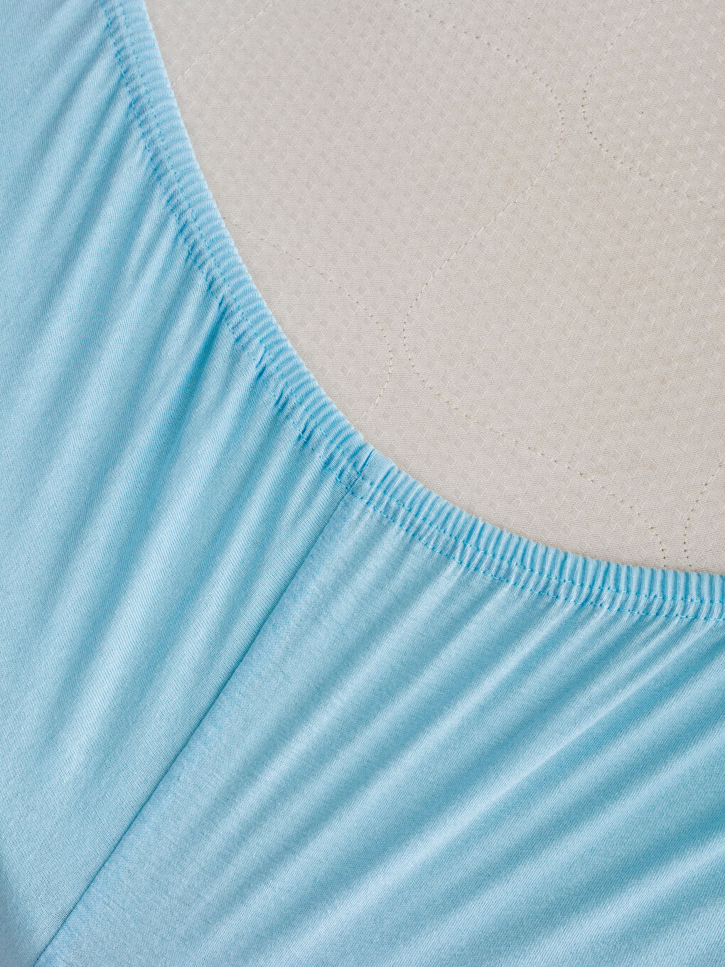 Plain Cotton Single Elastic Bed Sheet 100x200x30 Cm -S4LB73Z8-QXM