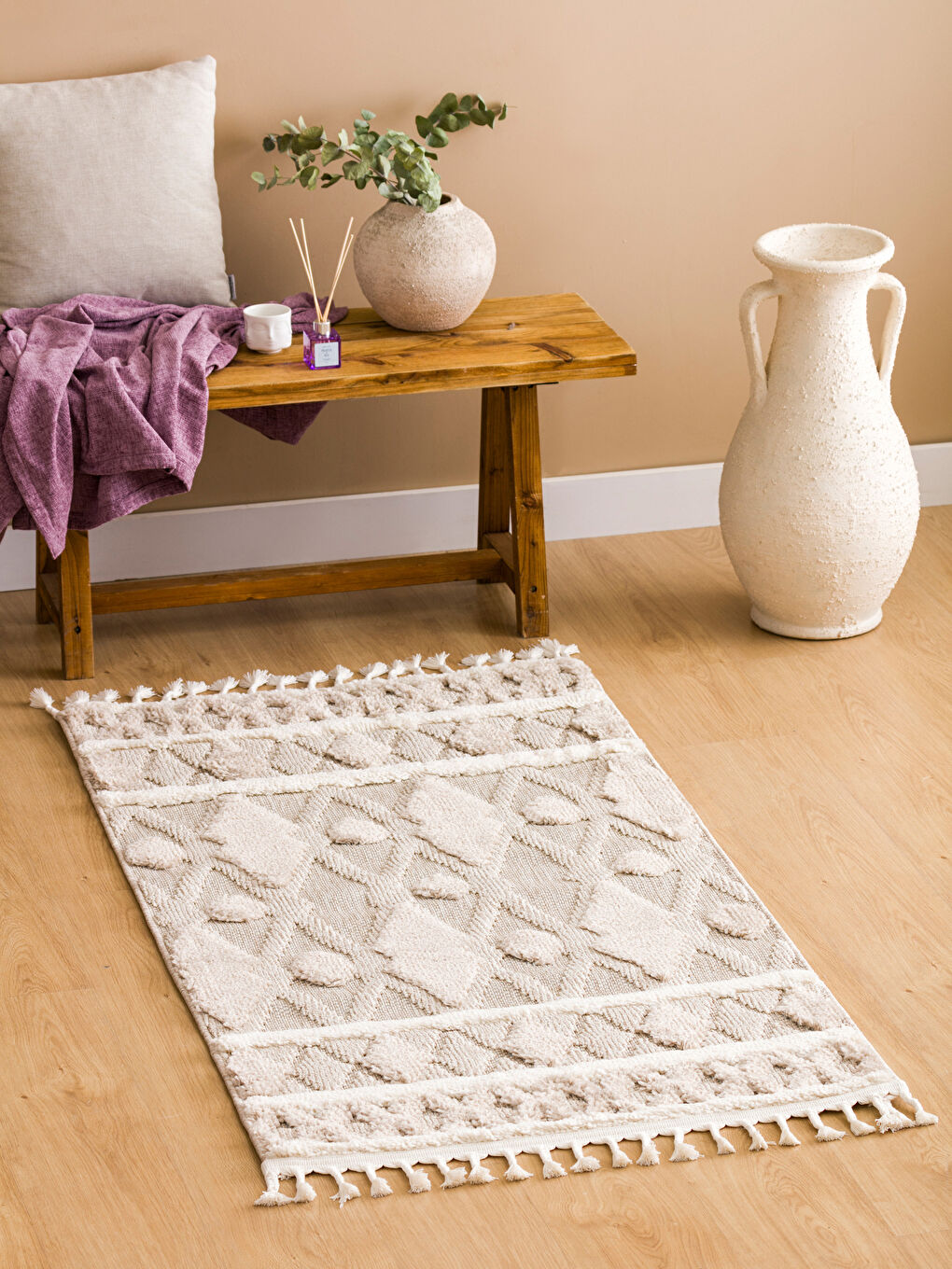 LCW HOME Karişik Desenli Püsküllü Halı 