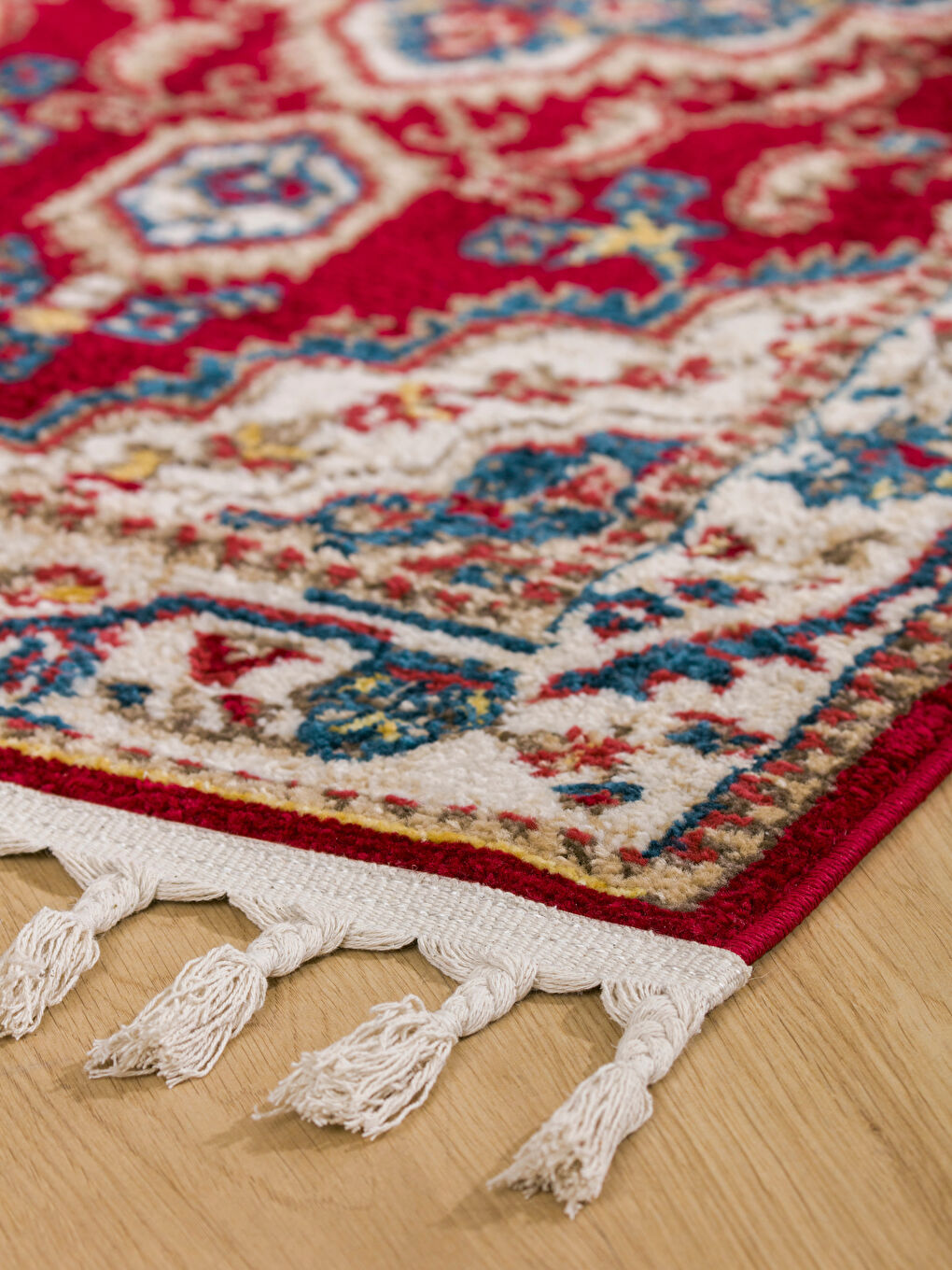 LCW HOME Ethnic Patterned Carpet 80x150 cm -S4LG59Z8-F9C