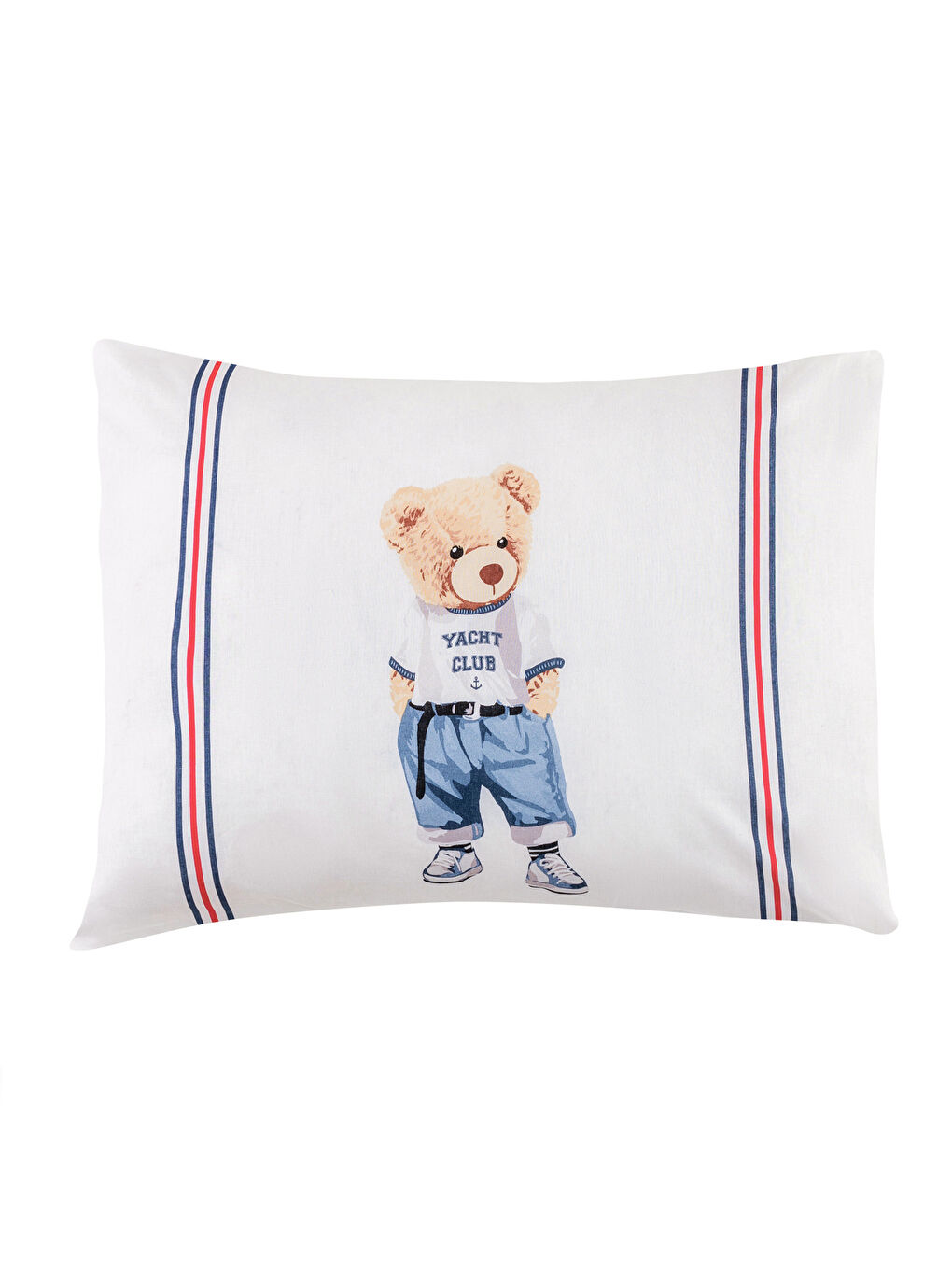 LCW HOME Karışık Baskılı Ayıcık Teddy Baskılı Yastık Kılıfı 2'li 50x70 Cm - 4