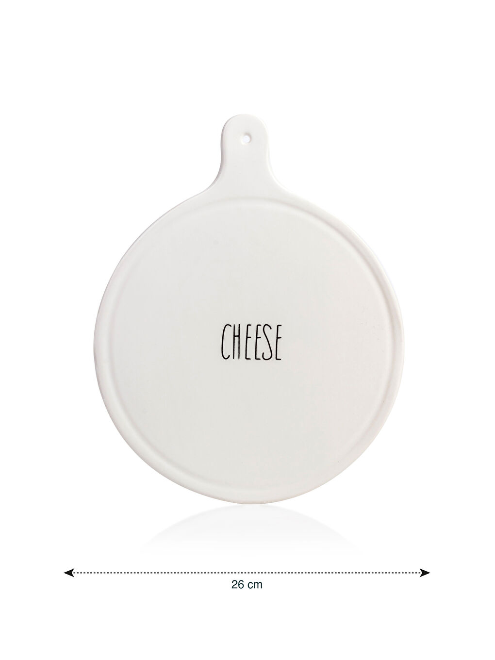 LCW HOME Text Printed Ceramic Serving Tray 26 cm -S4LP13Z8-EEW