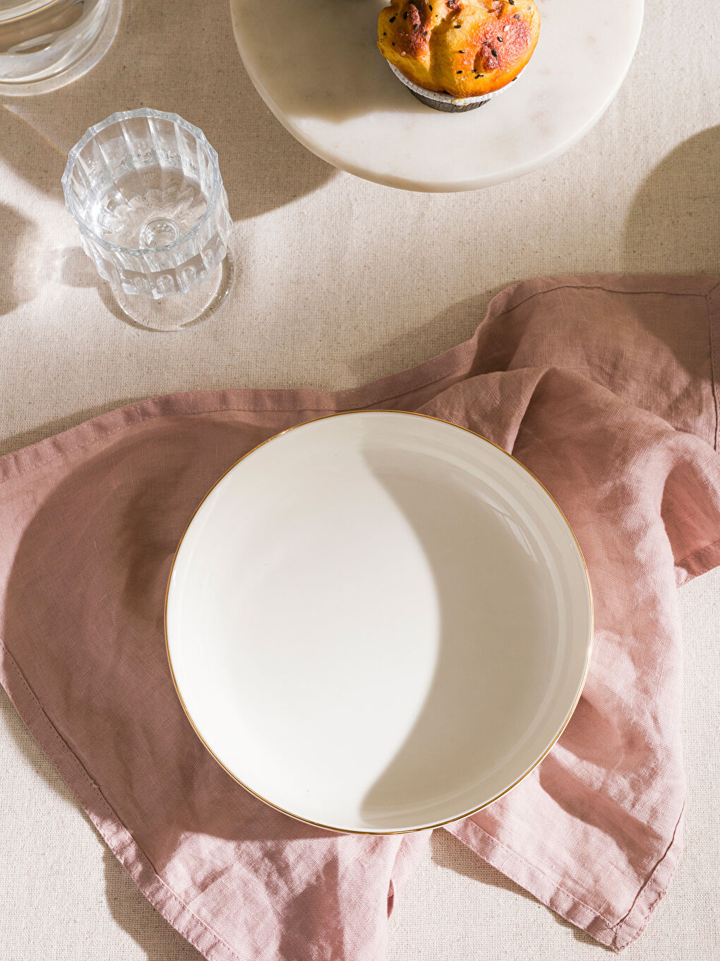 Porselen Çukur Tabak 19 cm-1