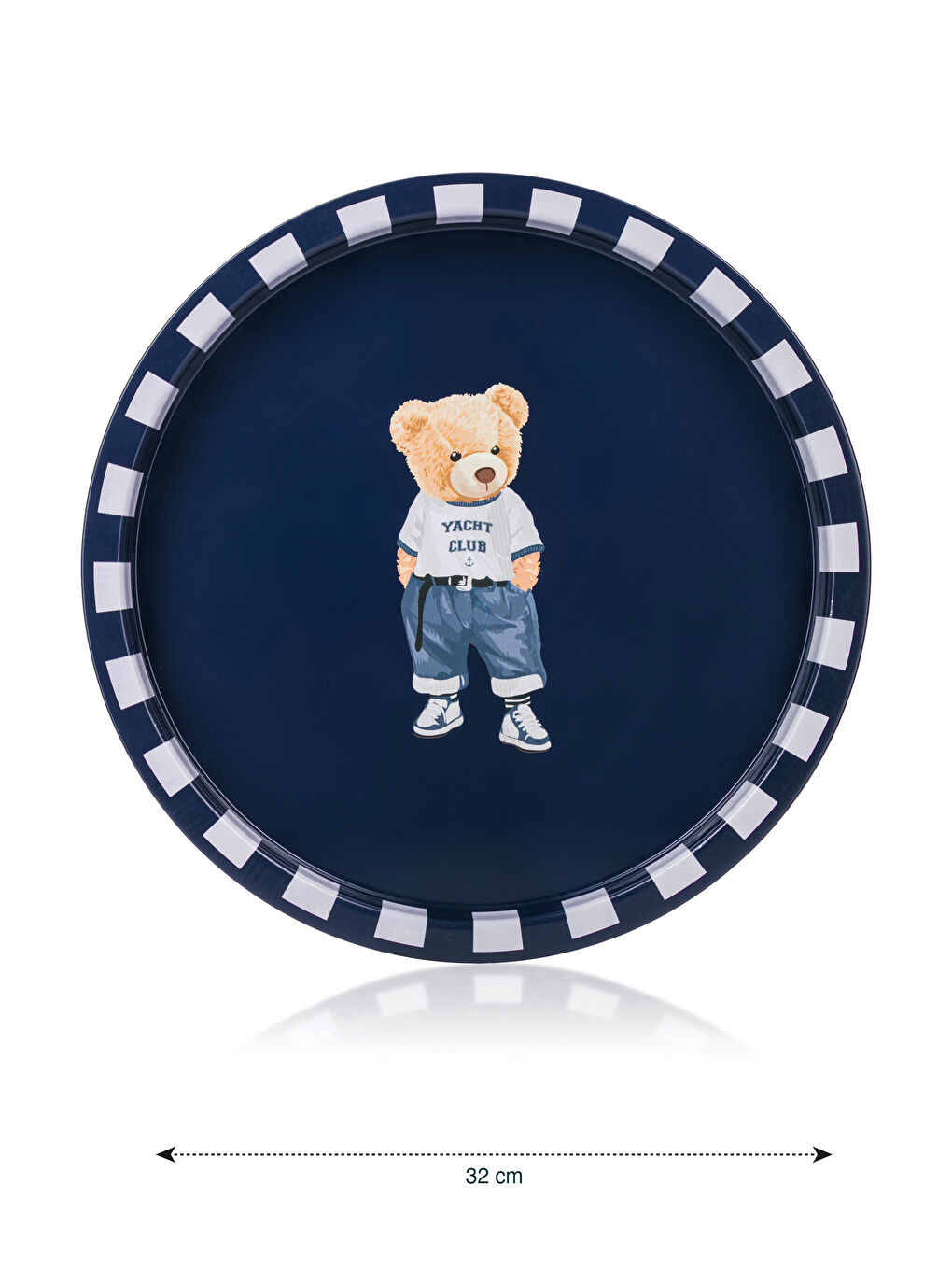 LCW HOME Teddy Bear Printed Tray 32 cm -S4M174Z8-F9C