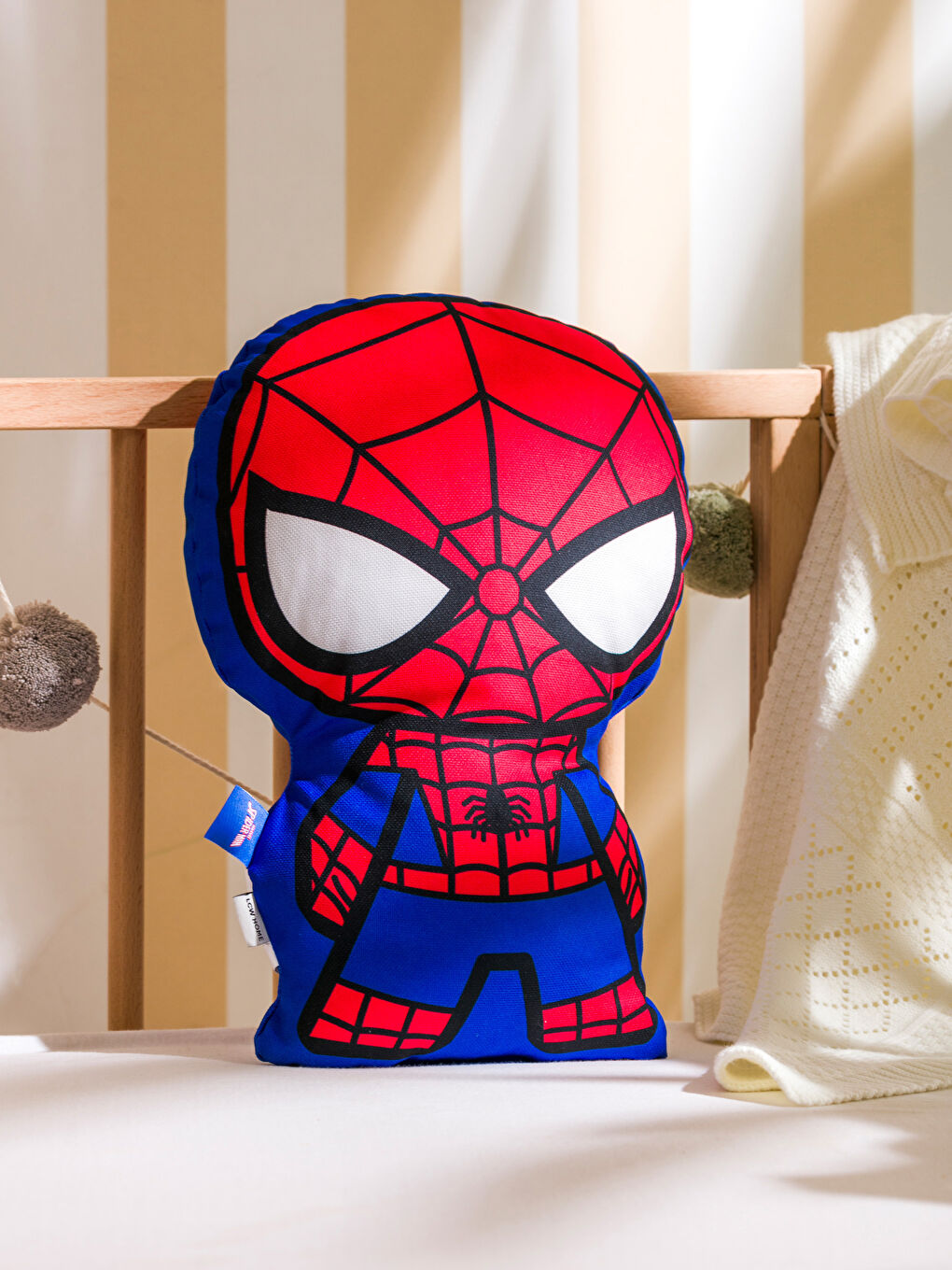 Spiderman Figurine Baby Cushion 40 cm