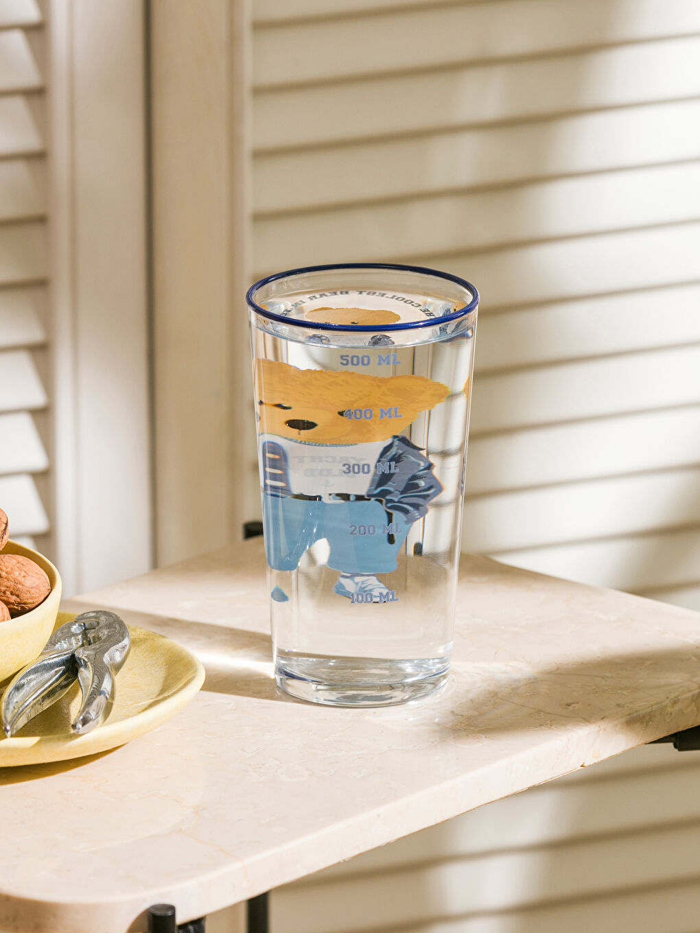 Teddy Bear Printed Glass 570 ml-1