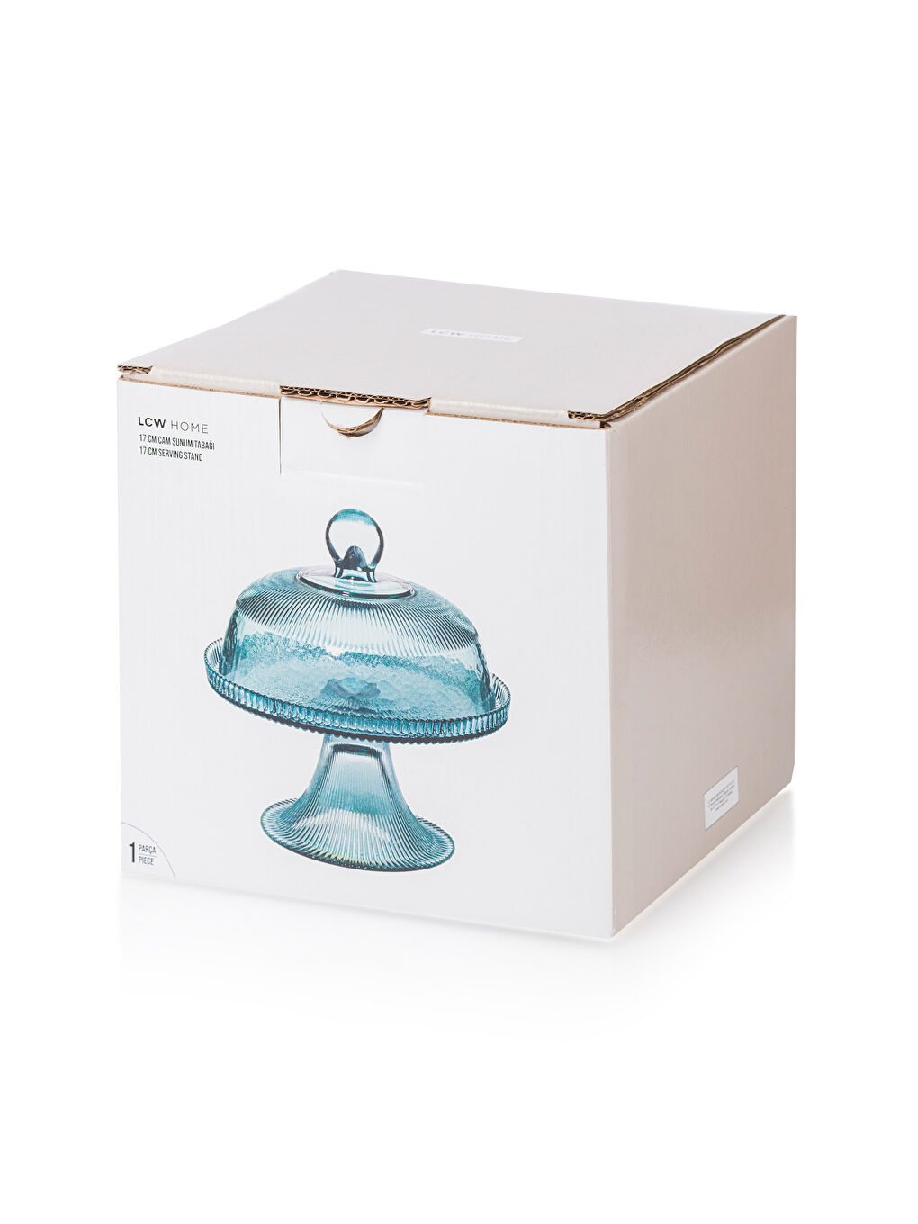 Glass Pedestal Cake Stand 17 cm -S4MY11Z8-GFS