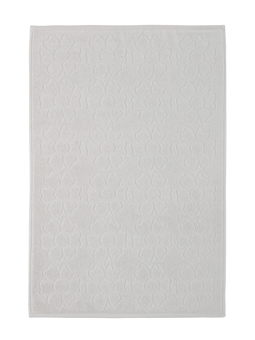 LCW HOME Ekru Çiçek Desenli Banyo Paspası 50x70 Cm - 4