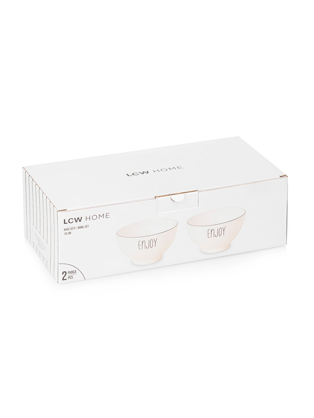 LCW HOME Printed Ceramic Salad Bowl 2 Pack 15 cm -W4HN76Z8-LQJ
