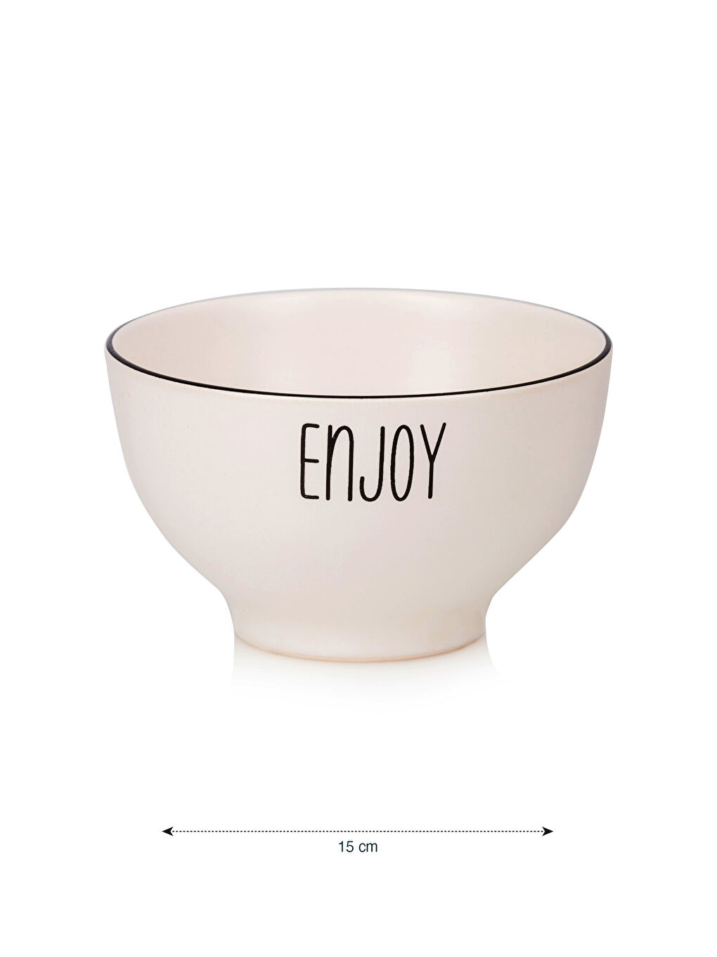 LCW HOME Printed Ceramic Salad Bowl 2 Pack 15 cm -W4HN76Z8-LQJ