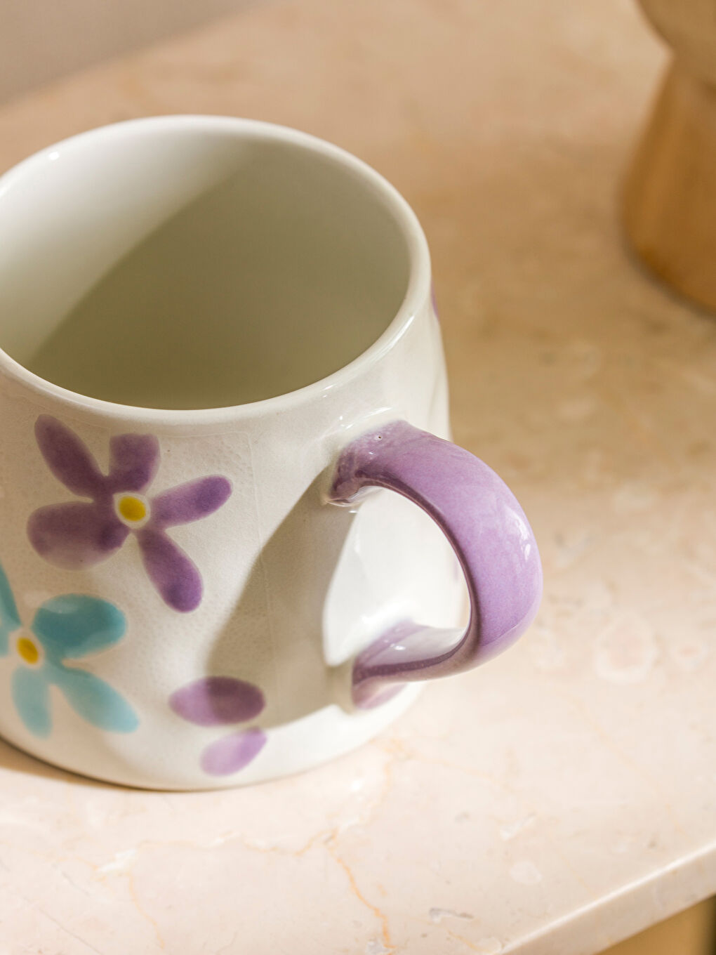 LCW HOME Karişik Çiçek Baskılı Seramik Kupa 380 ml - 2