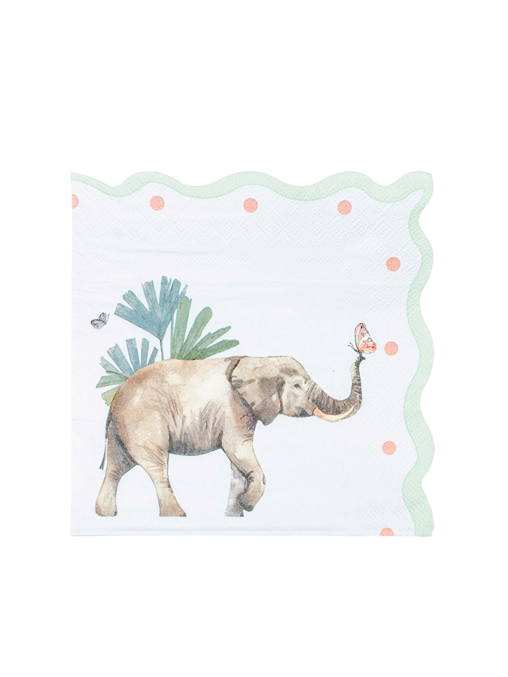 Elephant Printed Paper Napkin 20 pcs -S5AD90Z8-F9C