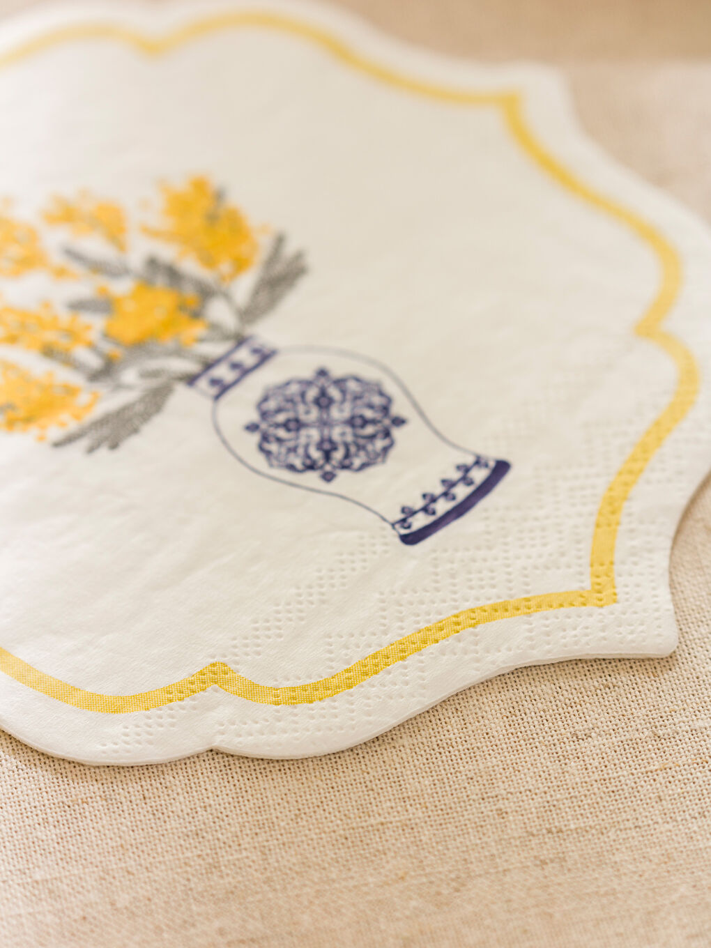 ყვავილოვანი ნაბეჭდი ქაღალდის ხელსახოცი 20 შეკვრა-2