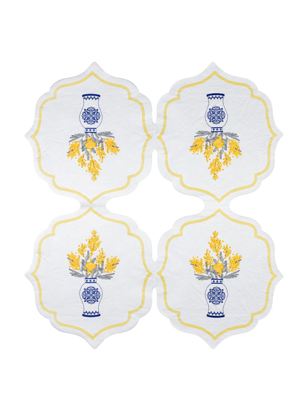 ყვავილოვანი ნაბეჭდი ქაღალდის ხელსახოცი 20 შეკვრა-3