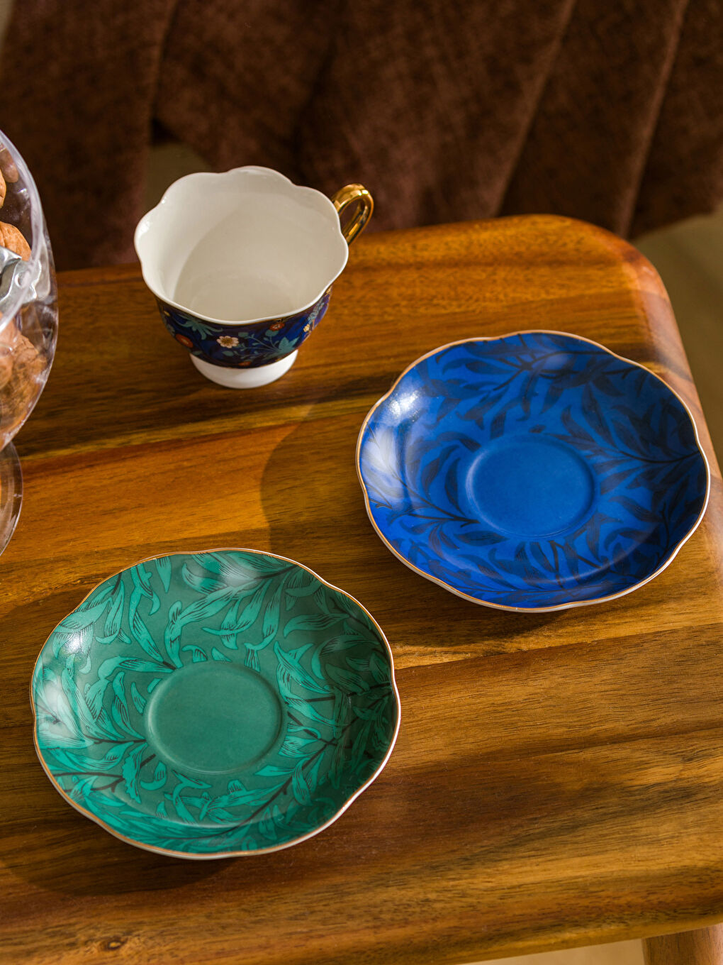 Printed 2-Person Porcelain Coffee Cup Set -S5AF14Z8-LSJ