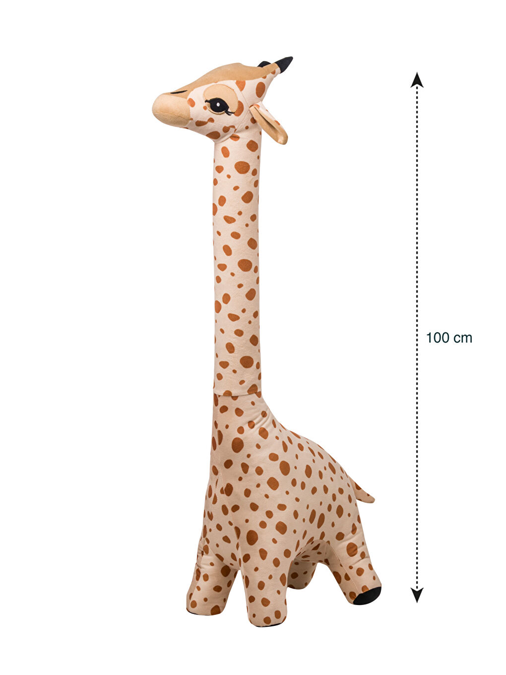 LCW ACCESSORIES Karışık Zürafa Figürlü Dolgulu Pelüş Bebek Kırlent 100 Cm - 3