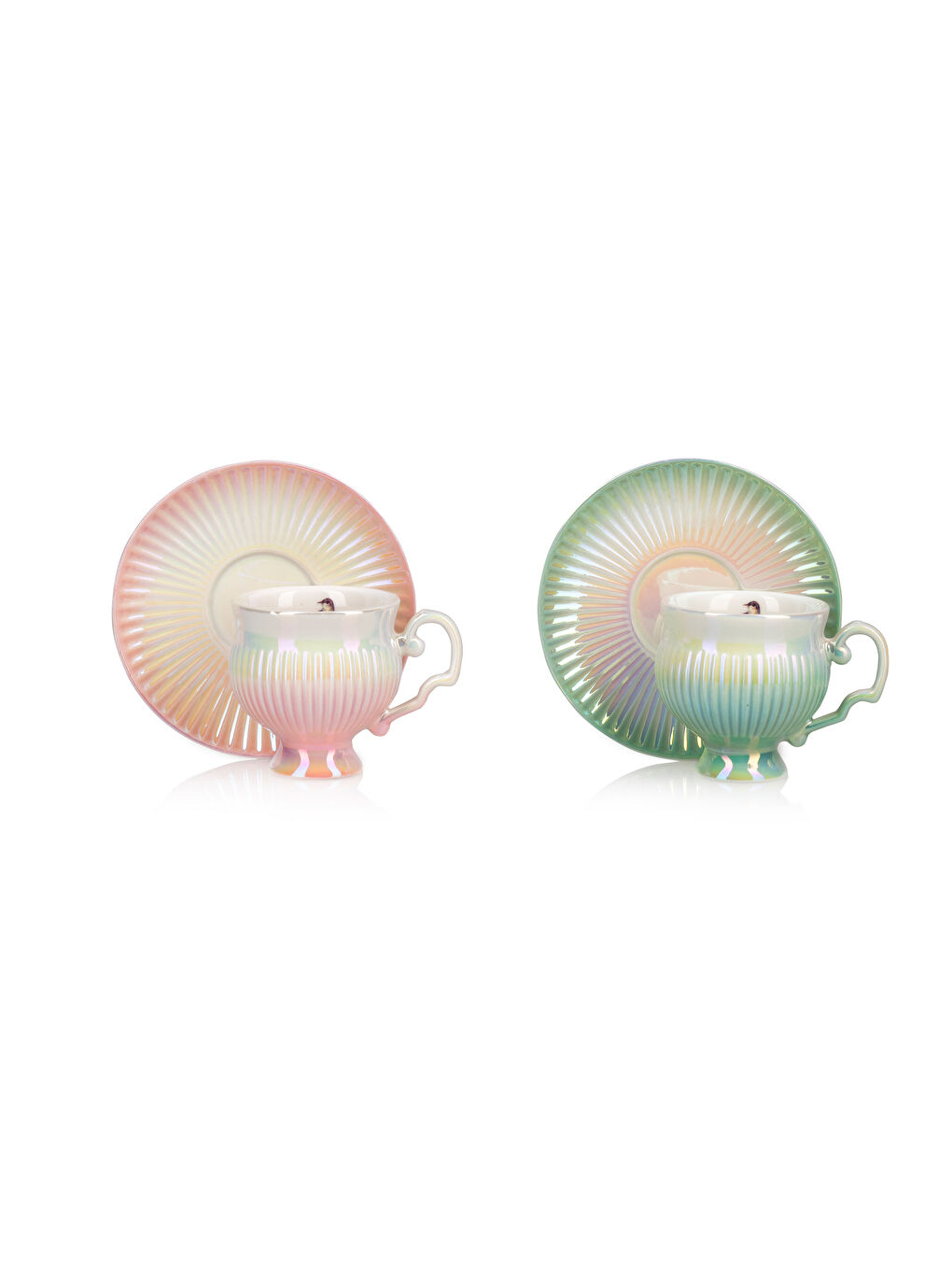 LCW HOME Set porcelanskih šoljica za kafu za 2 osobe 90 ml -S5AY39Z8-LT4