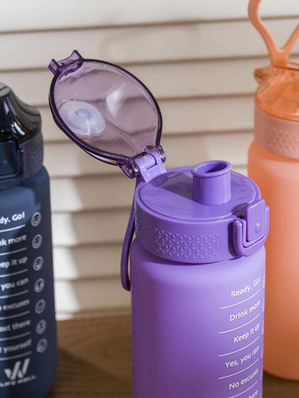 LCW ACCESSORIES Karişik Baskılı Motivasyon Matarası 650 ml - 3