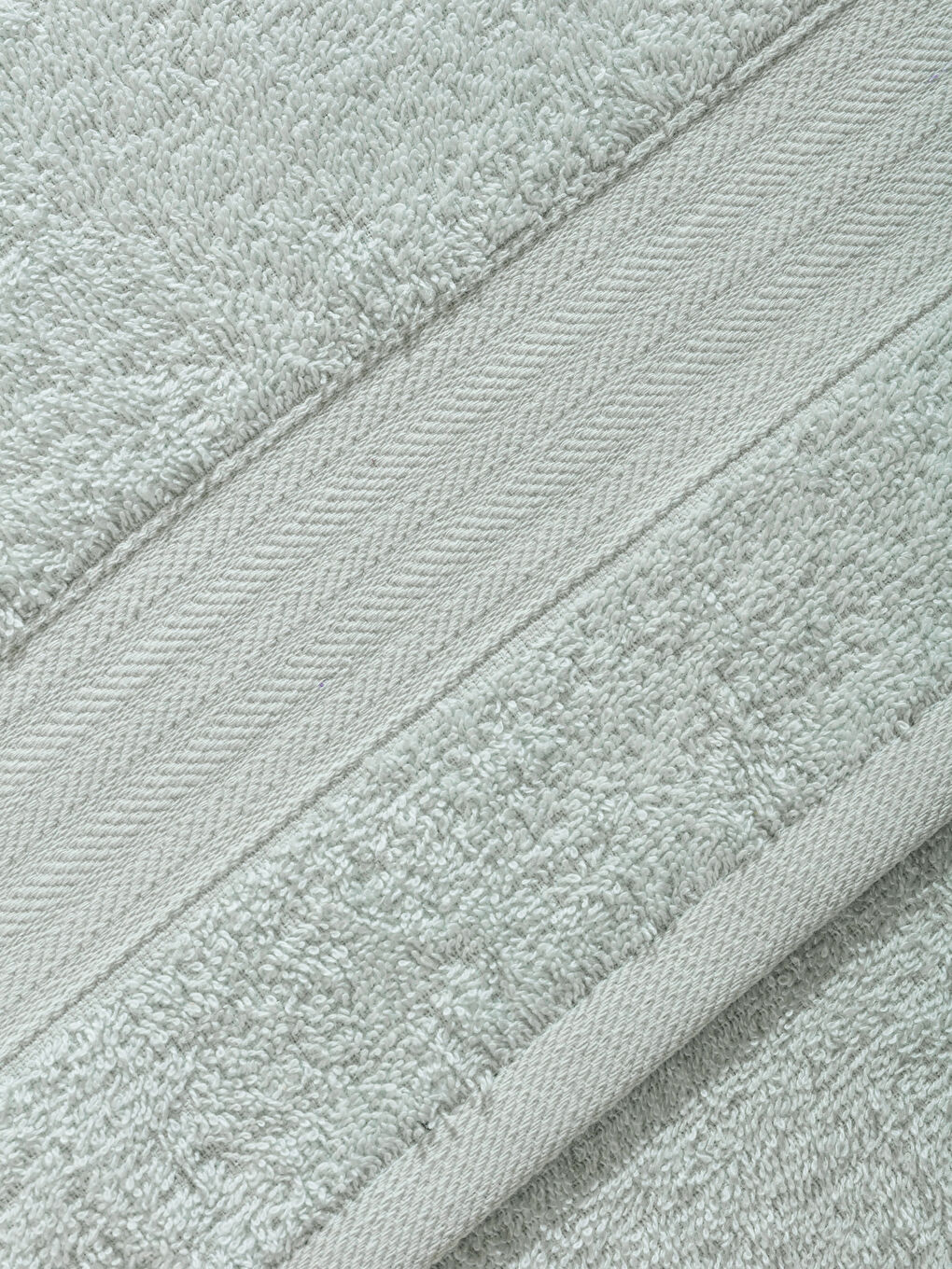 Striped Embroidered Cotton Face Towel 50x80 cm -S5BD74Z8-UDV