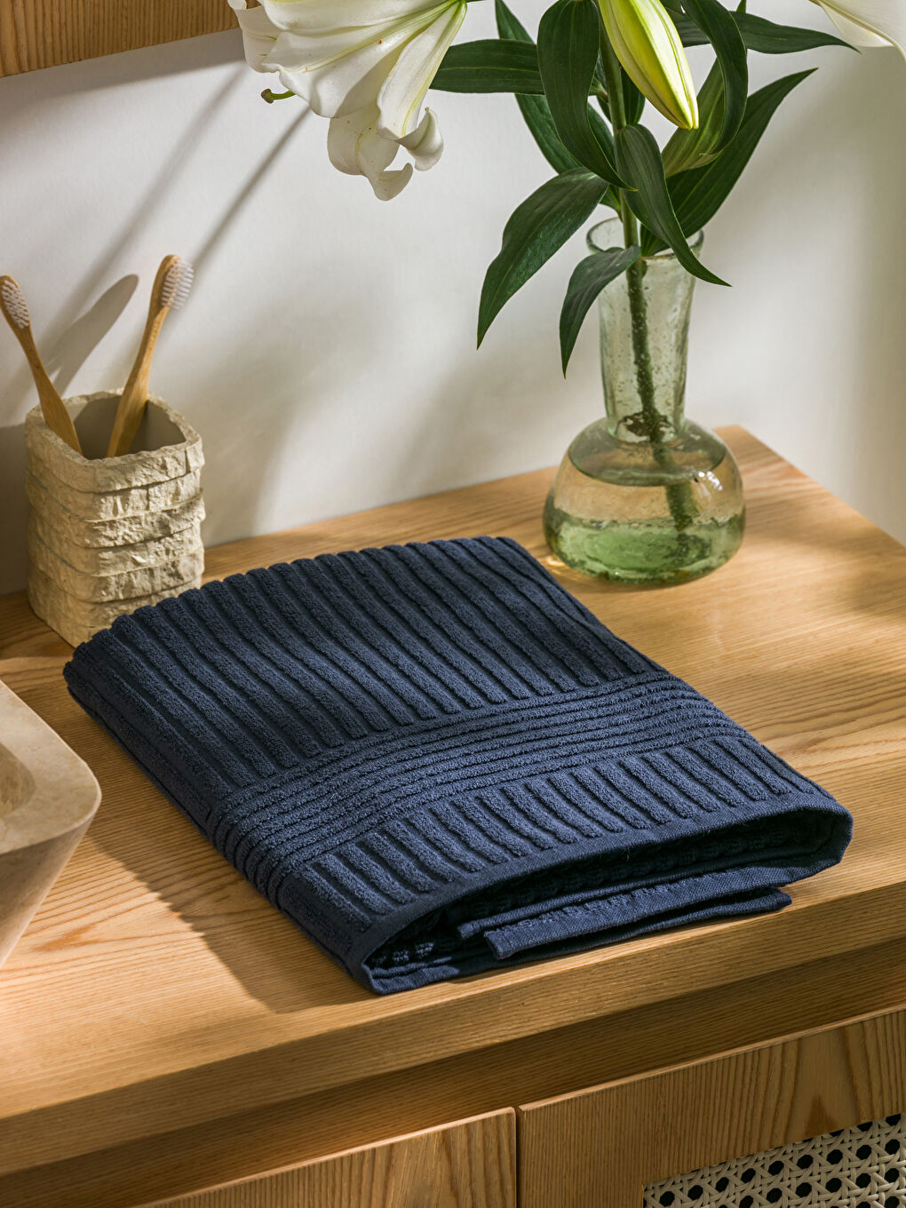 Embroidered Bath Towel 70X140 Cm -S5BG54Z8-PWU