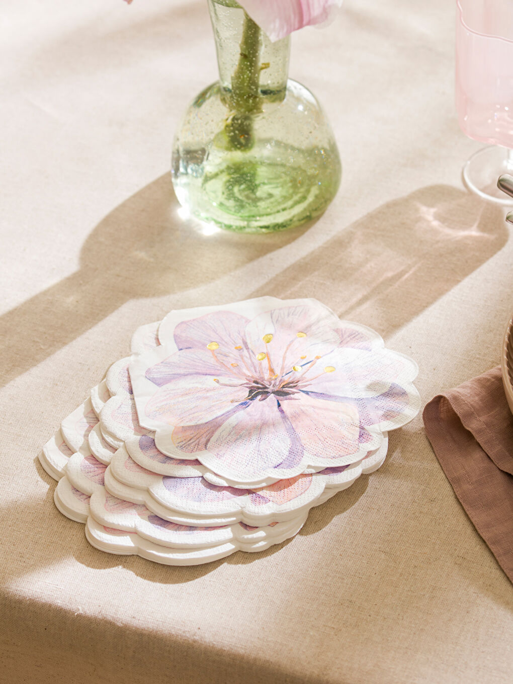 Floral Printed Paper Napkin 20 pcs -S5BI26Z8-F9C