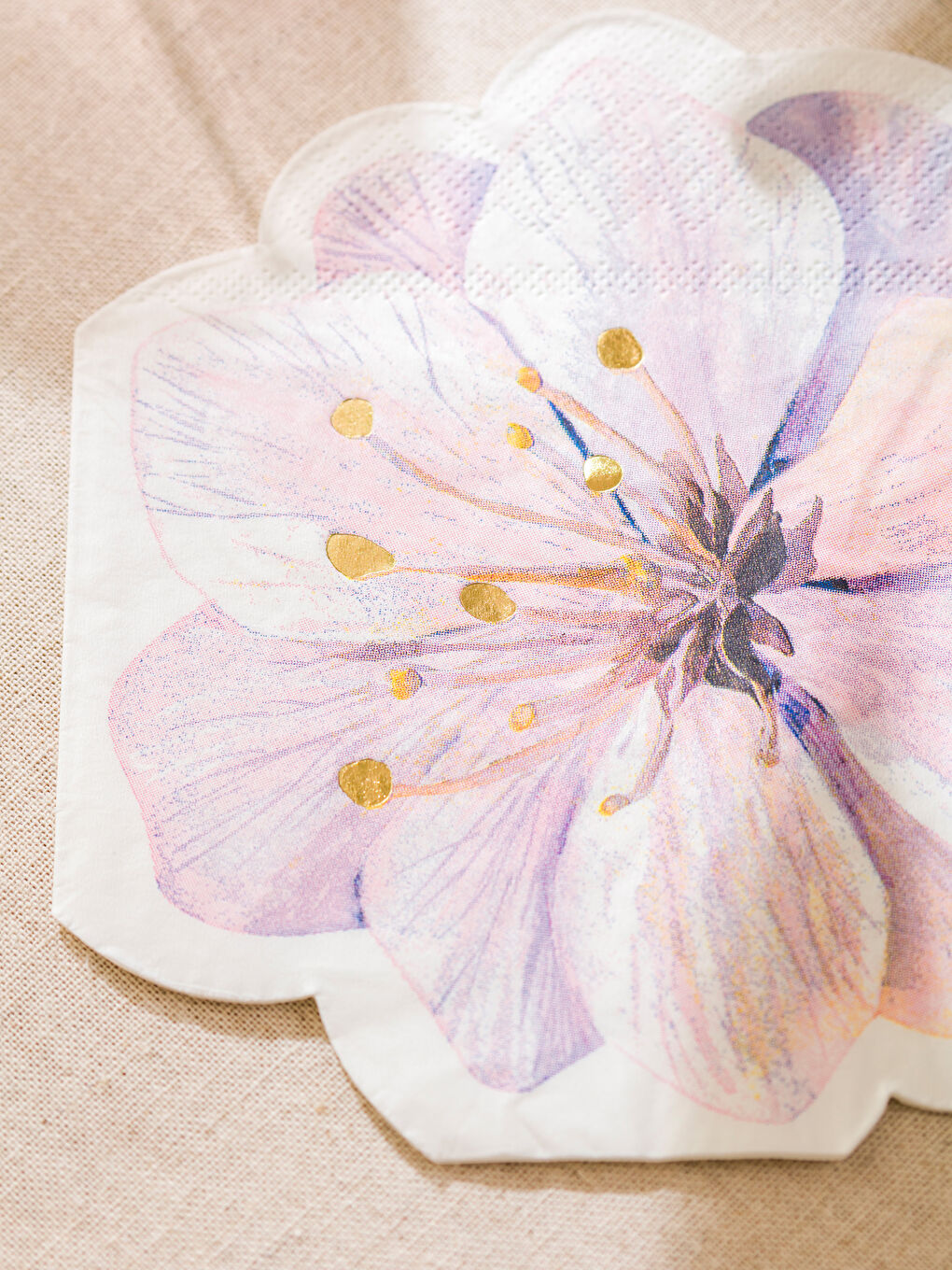 Floral Printed Paper Napkin 20 pcs -S5BI26Z8-F9C