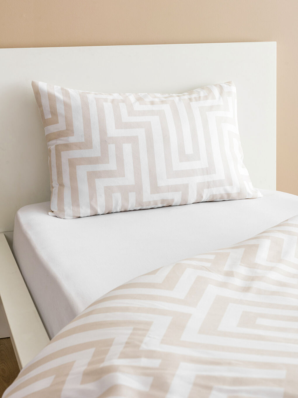 Striped Single Bed Duvet Set -S5BL23Z8-DEE