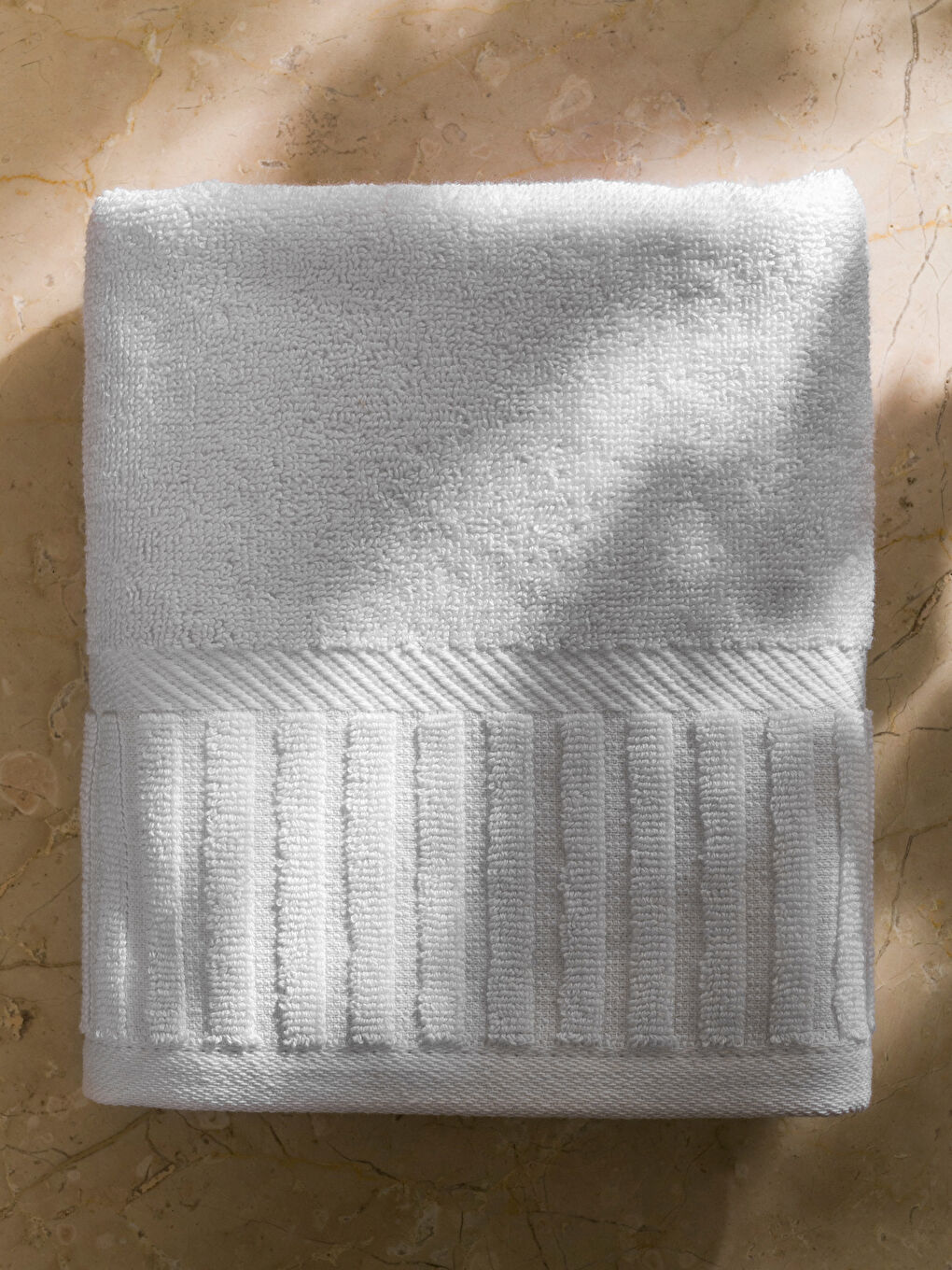 Embroidered Cotton Face Towel 50x80 Cm -S5BQ58Z8-J5E