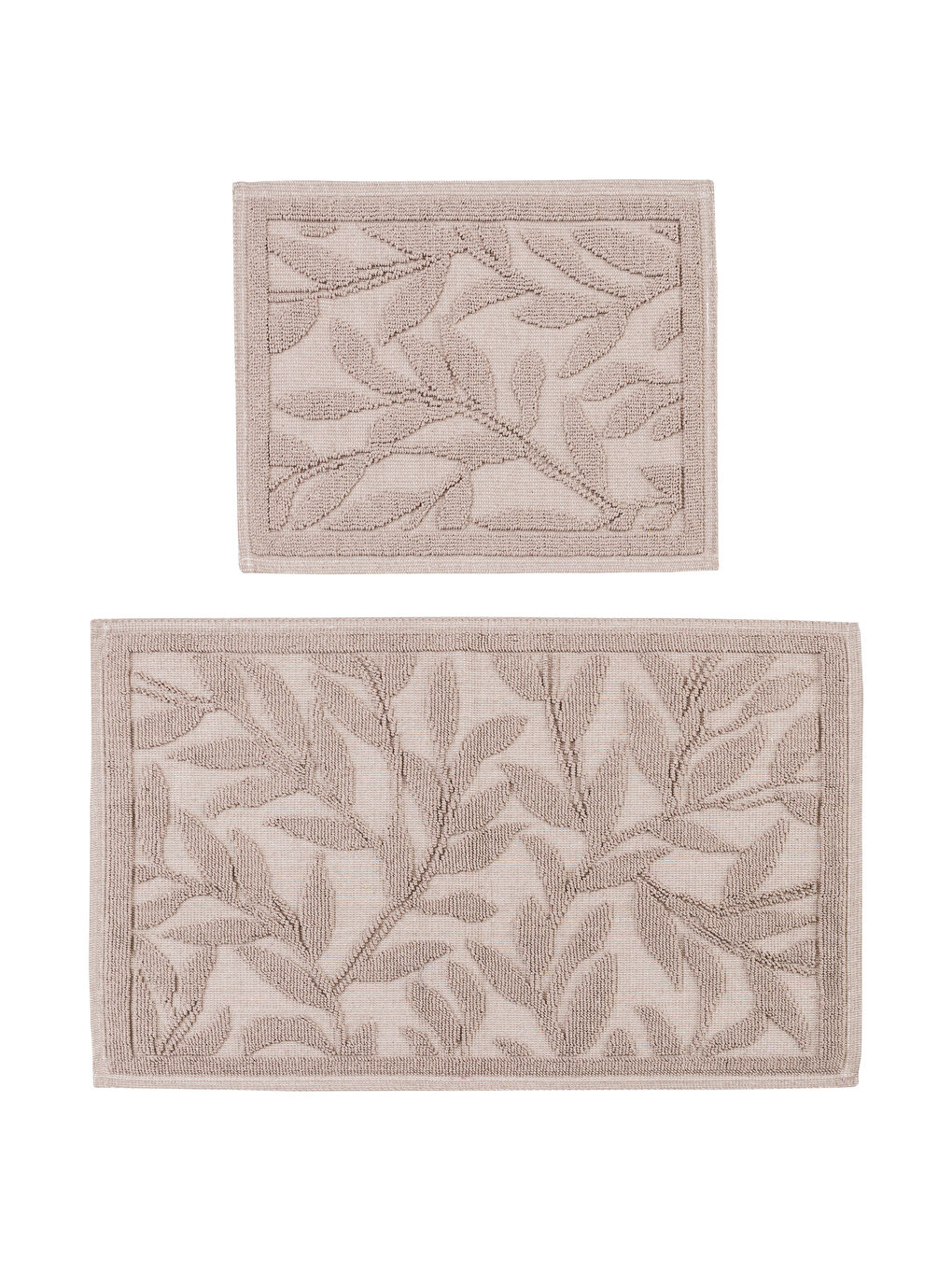 Flower Patterned Bath Mat Set 2 Pack -S5BT34Z8-LQX
