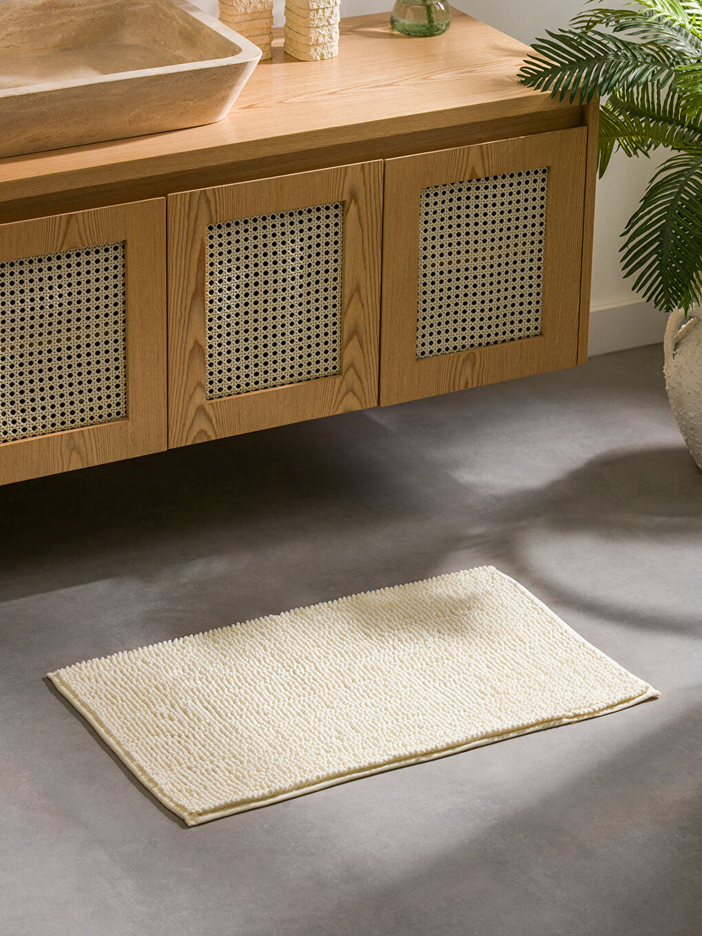 Bud Patterned Bath Mat 50X80 Cm -S5BT37Z8-R9J