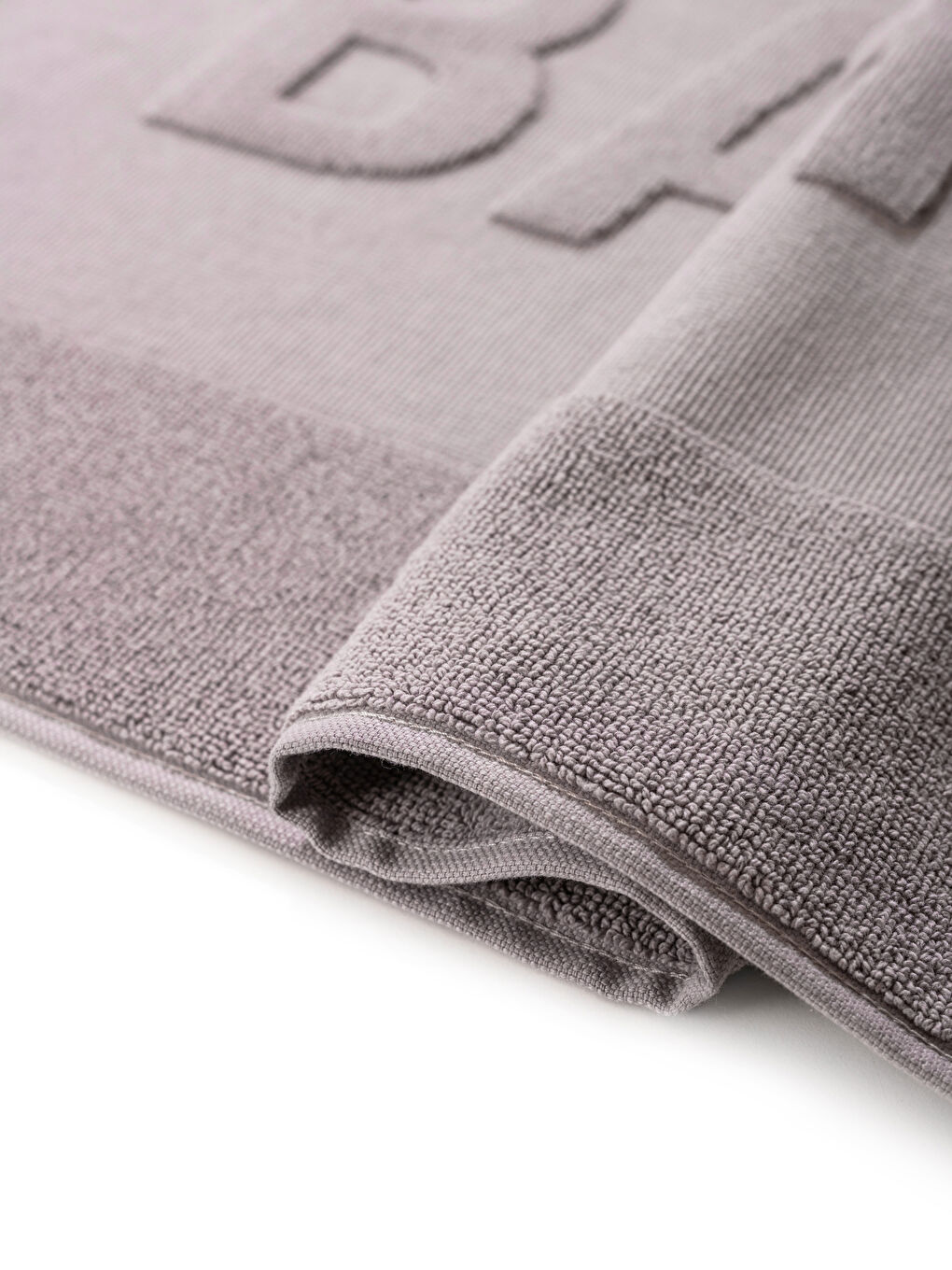 Cotton Text Printed Bath Mat 50x70 Cm -S5BT38Z8-GWS