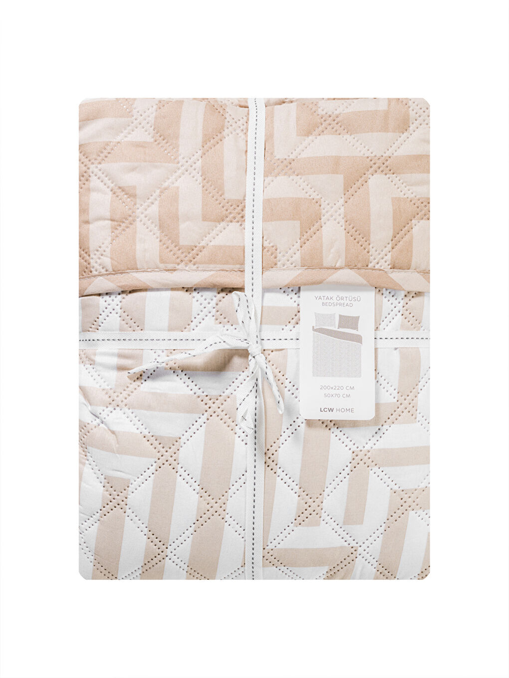 Line Patterned Double Bedspread -S5BT69Z8-F9C