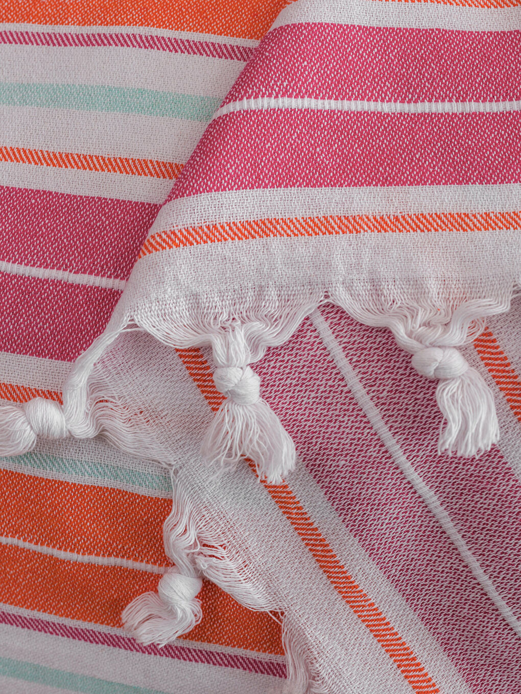Striped Double Bedspread 175x220 cm -S5BT87Z8-F9C