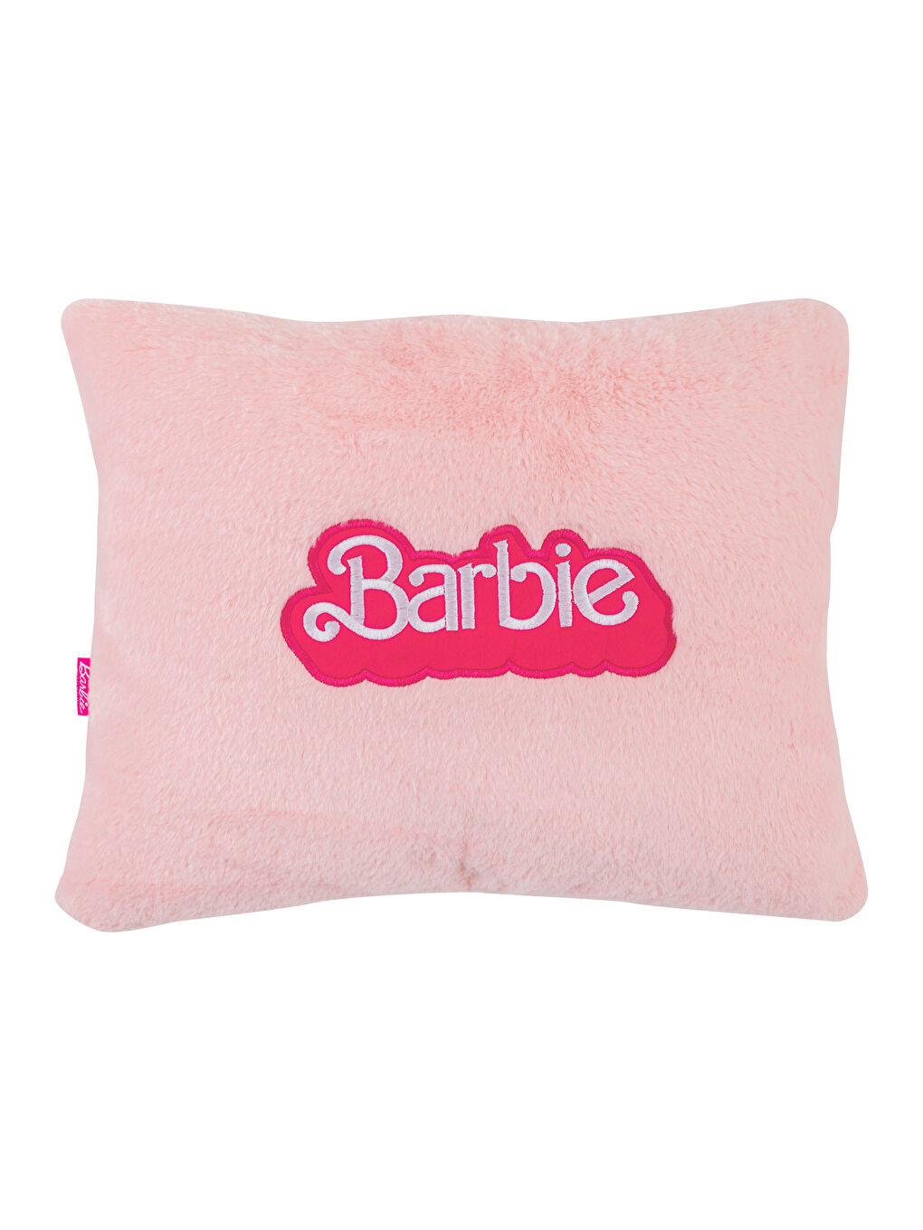 LCW HOME Pembe Barbie Nakışlı Pelüş Yastık Kılfı 35x45 Cm - 3