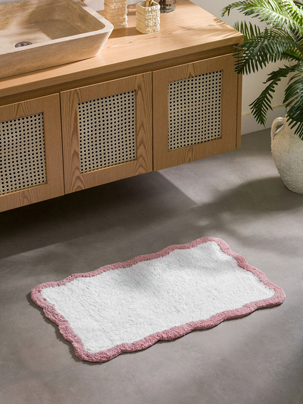 Plush Bathroom Mat 50X80 Cm -S5BV11Z8-EYK