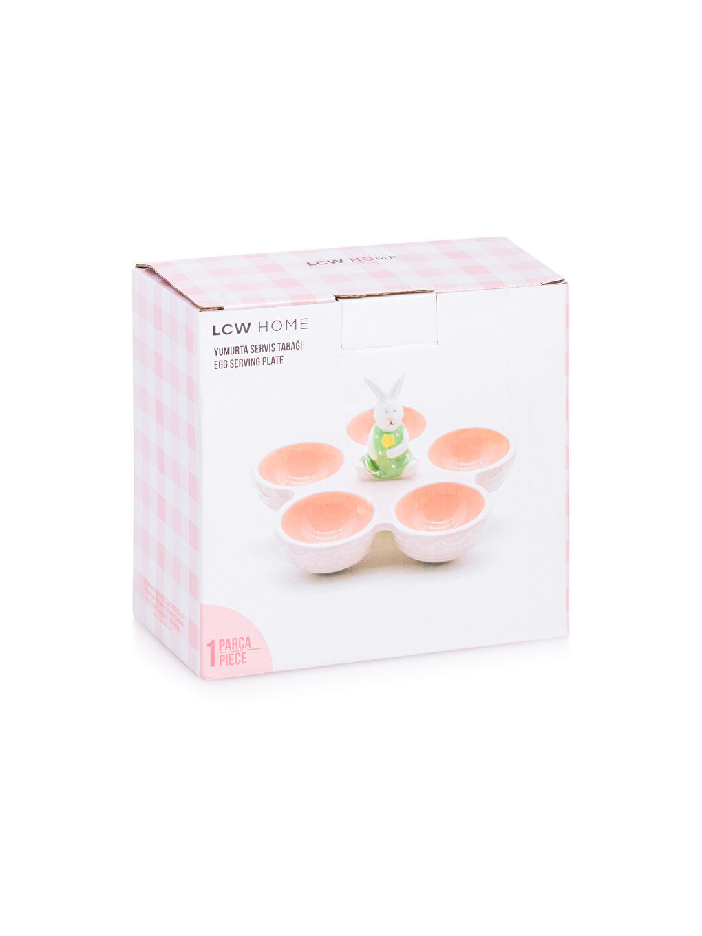 Egg Cup with Rabbit Figure -S5CH26Z8-F9C