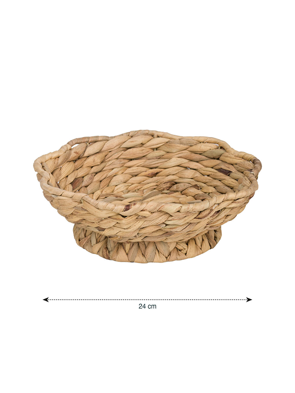 LCW HOME Kahverengi Hasır Dekoratif Sepet 24 cm - 3