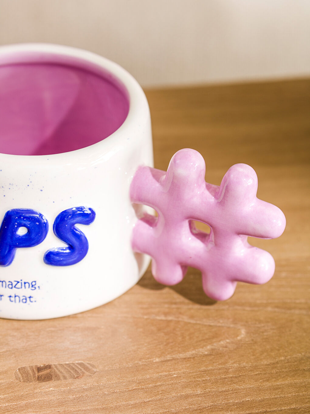 LCW HOME Karişik Baskılı Seramik Kupa 370 ml - 2