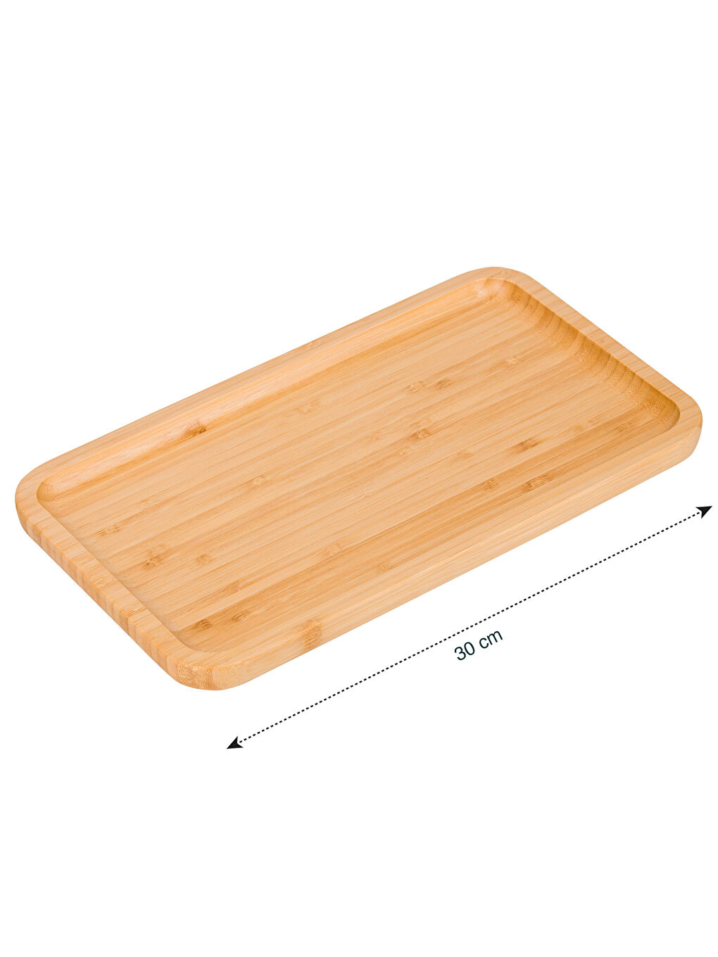 Wooden Serving Plate 30 cm -S5CI81Z8-CTC