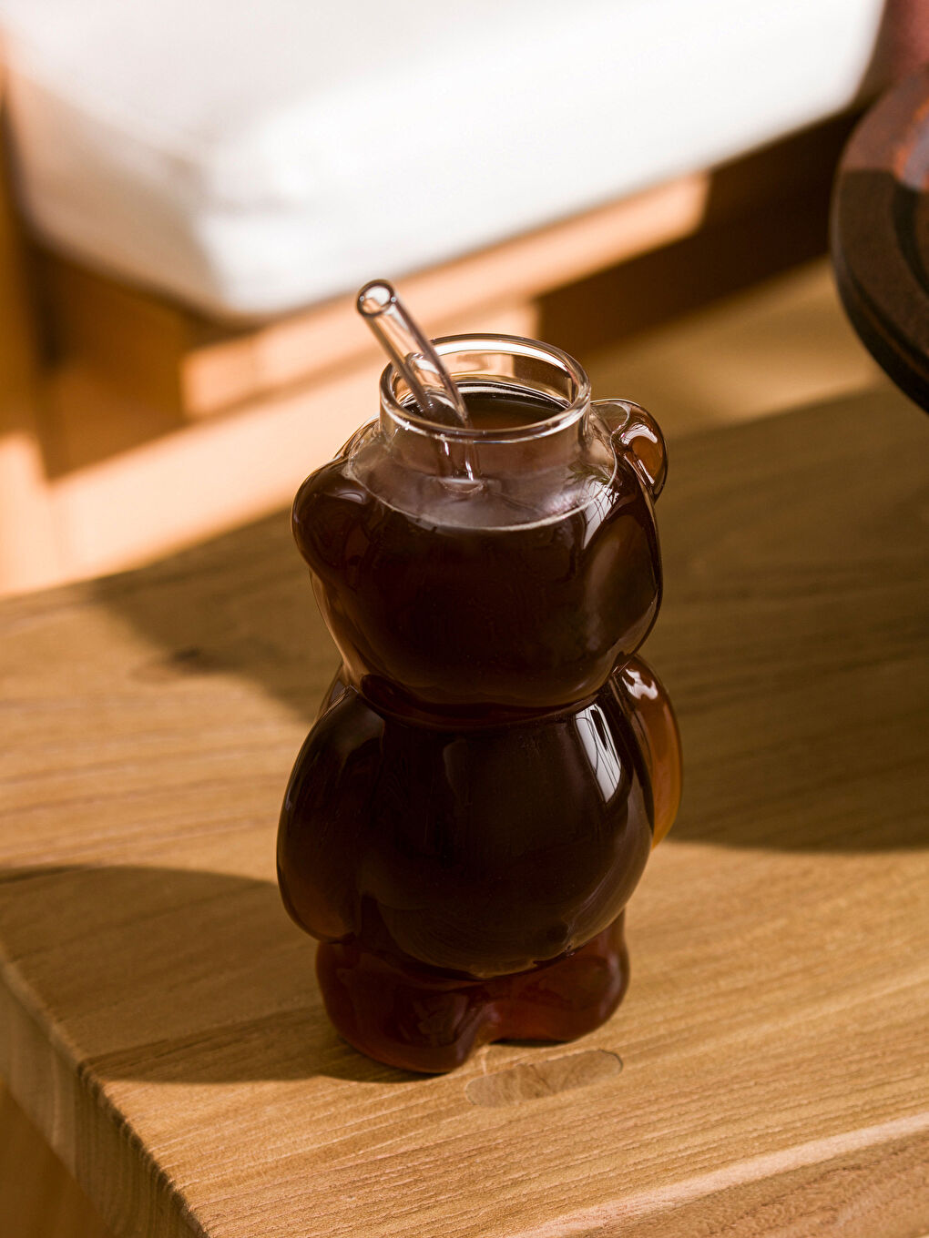Bear Figured Glass with Straw 320 ml -S5CJ08Z8-Q57