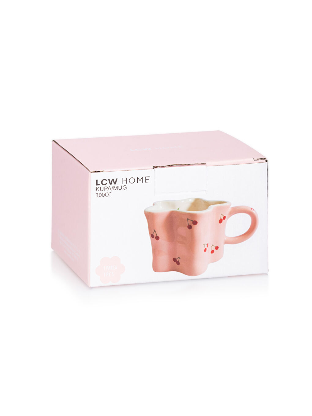 Cherry Printed Ceramic Mug 300 ml -S5CJ17Z8-M0T