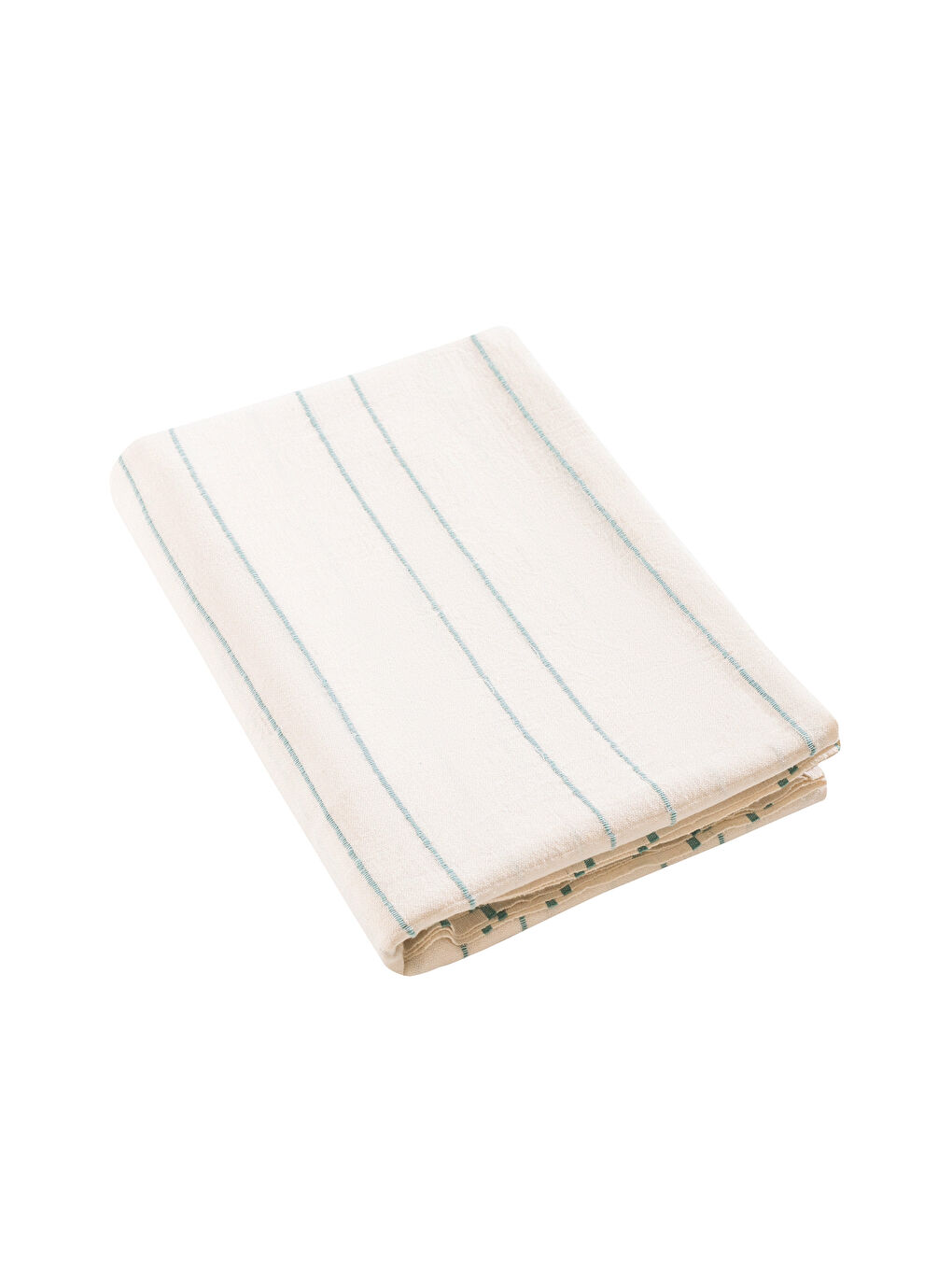 Striped Embroidered Tablecloth 150x200 cm -S5CJ92Z8-YYN