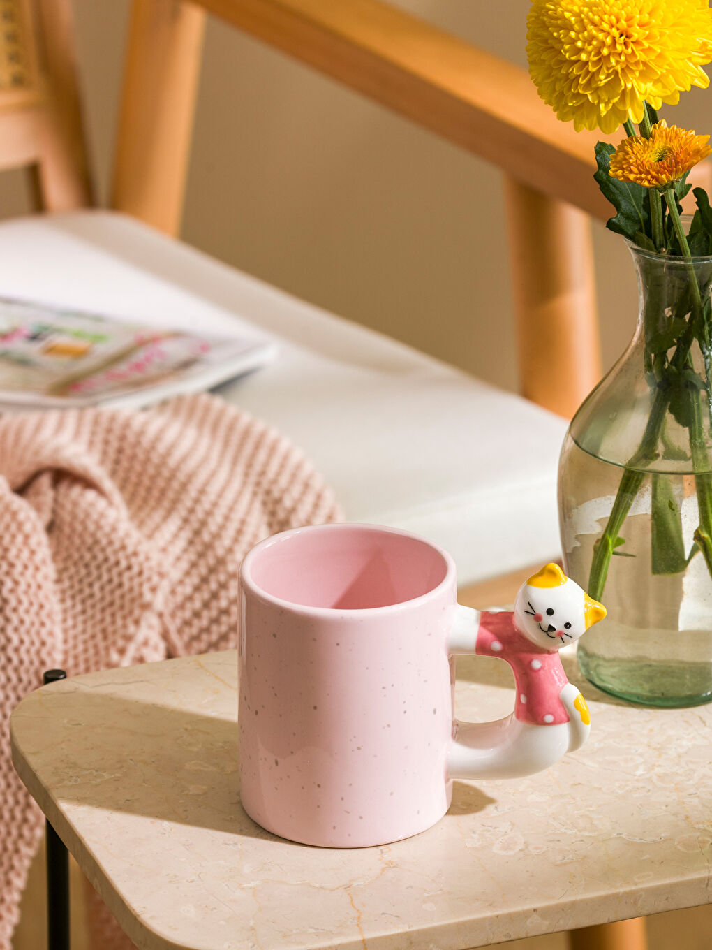 LCW HOME Karişik Hayvan Figürlü Seramik Kupa 445 ml