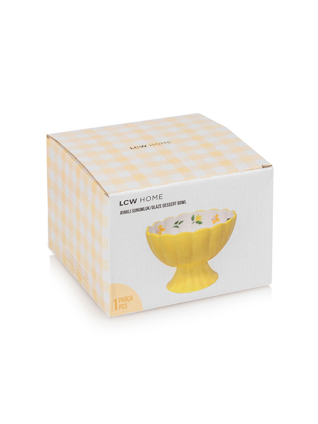 LCW ACCESSORIES Sari Baskılı Ayaklı Sunumuluk 14 cm - 3