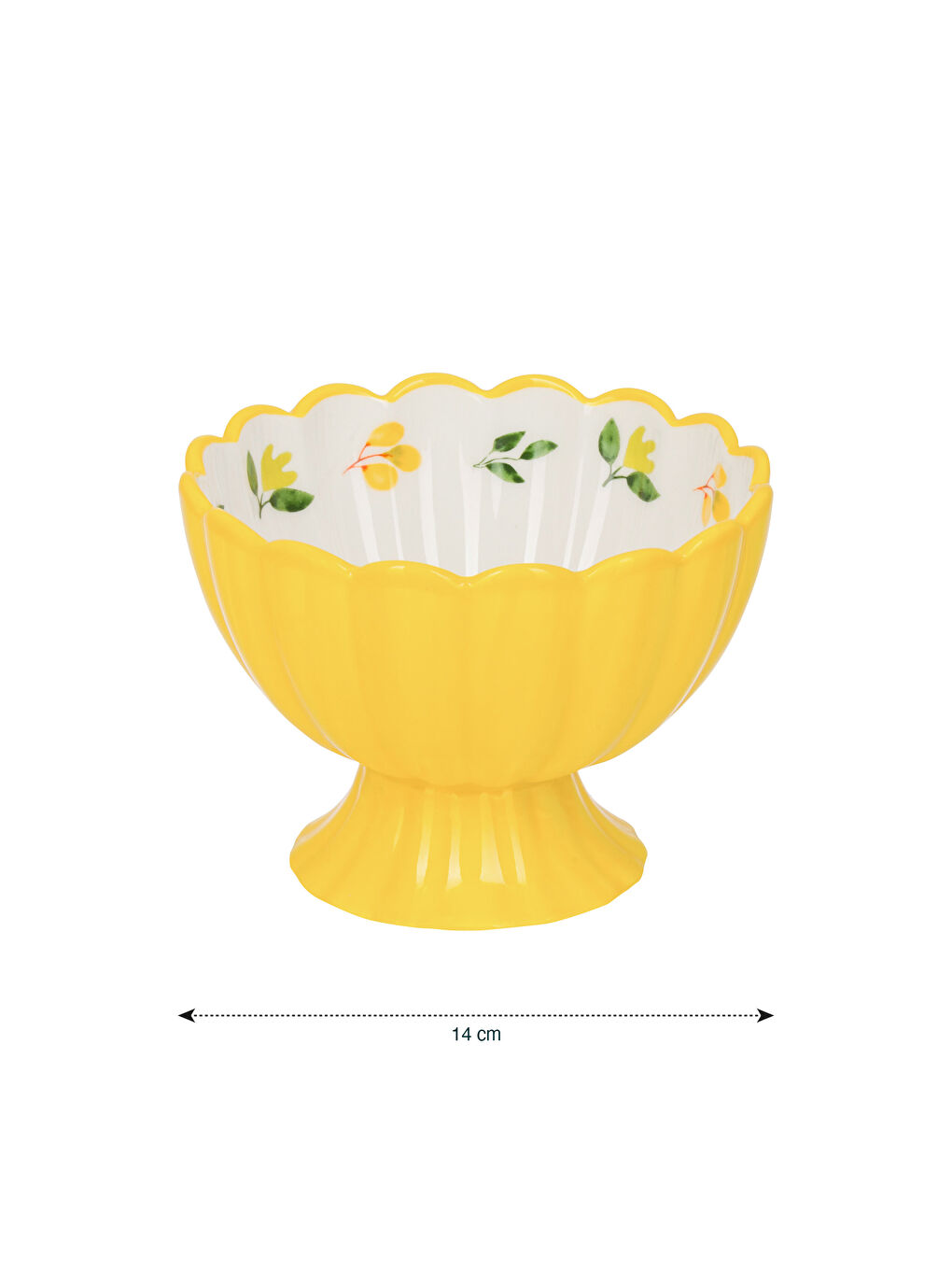 LCW ACCESSORIES Sari Baskılı Ayaklı Sunumuluk 14 cm - 4