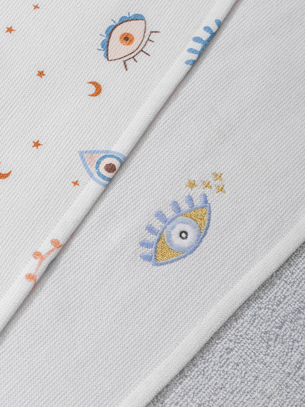 Eye Printed Tea Towel 3-packs 40x50 cm-5