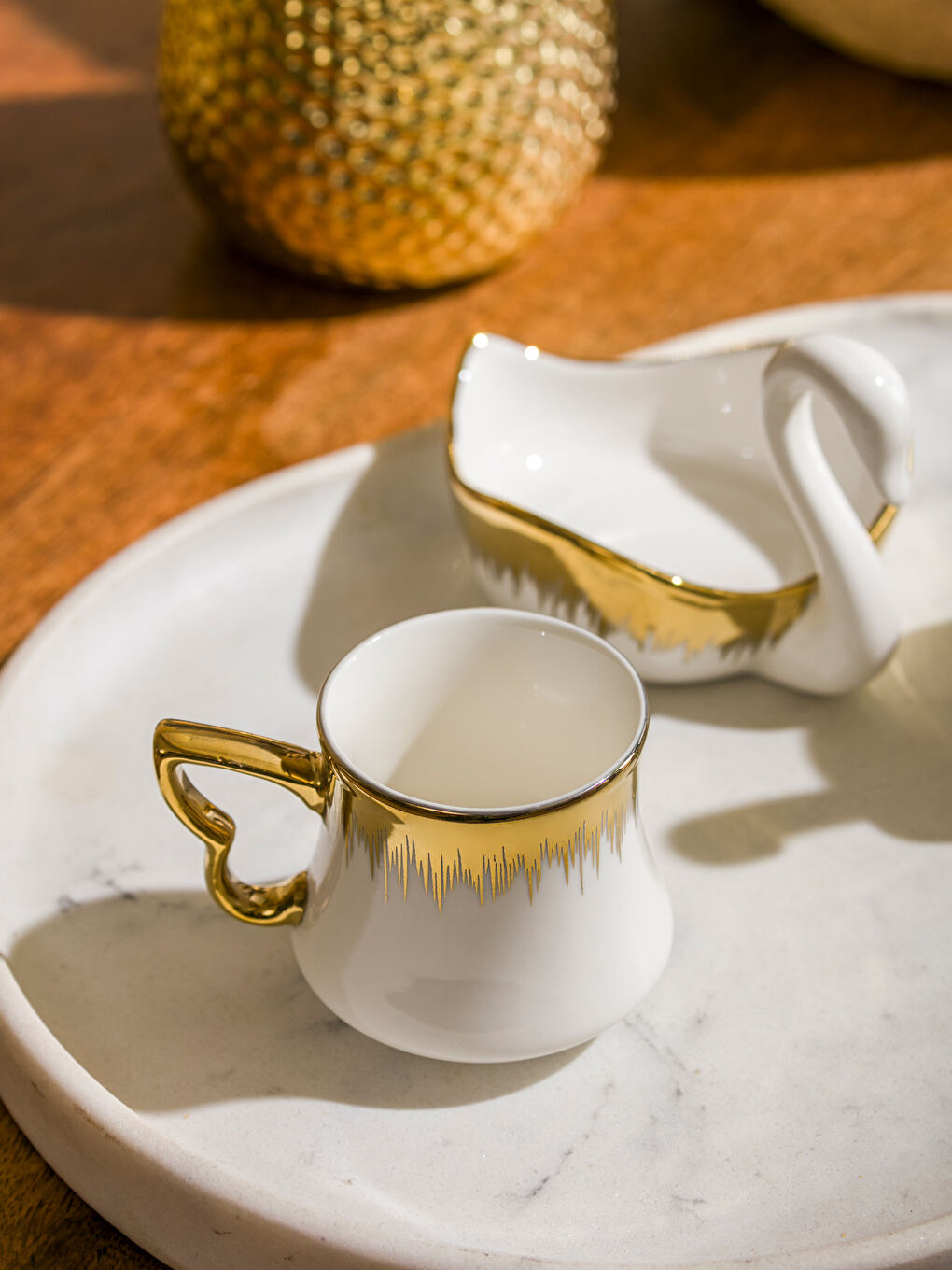 Karışık Flamingo Figürlü 2 Kişilik Porselen Kahve Fincan Takımı 90 Ml-2