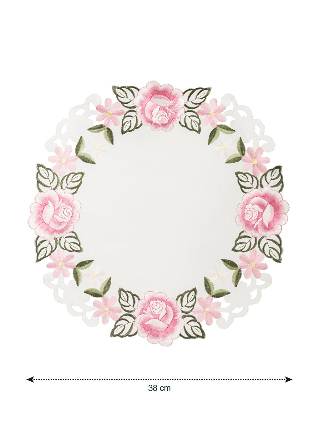 Flower Patterned Placemats 2-Pack 38 Cm -S5CM27Z8-V9H
